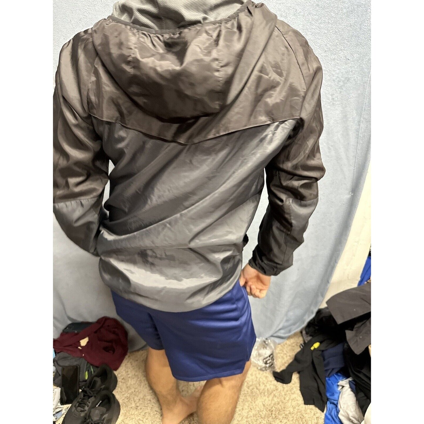 Men’s Small Puma Gray Full Zip Hoodie Small