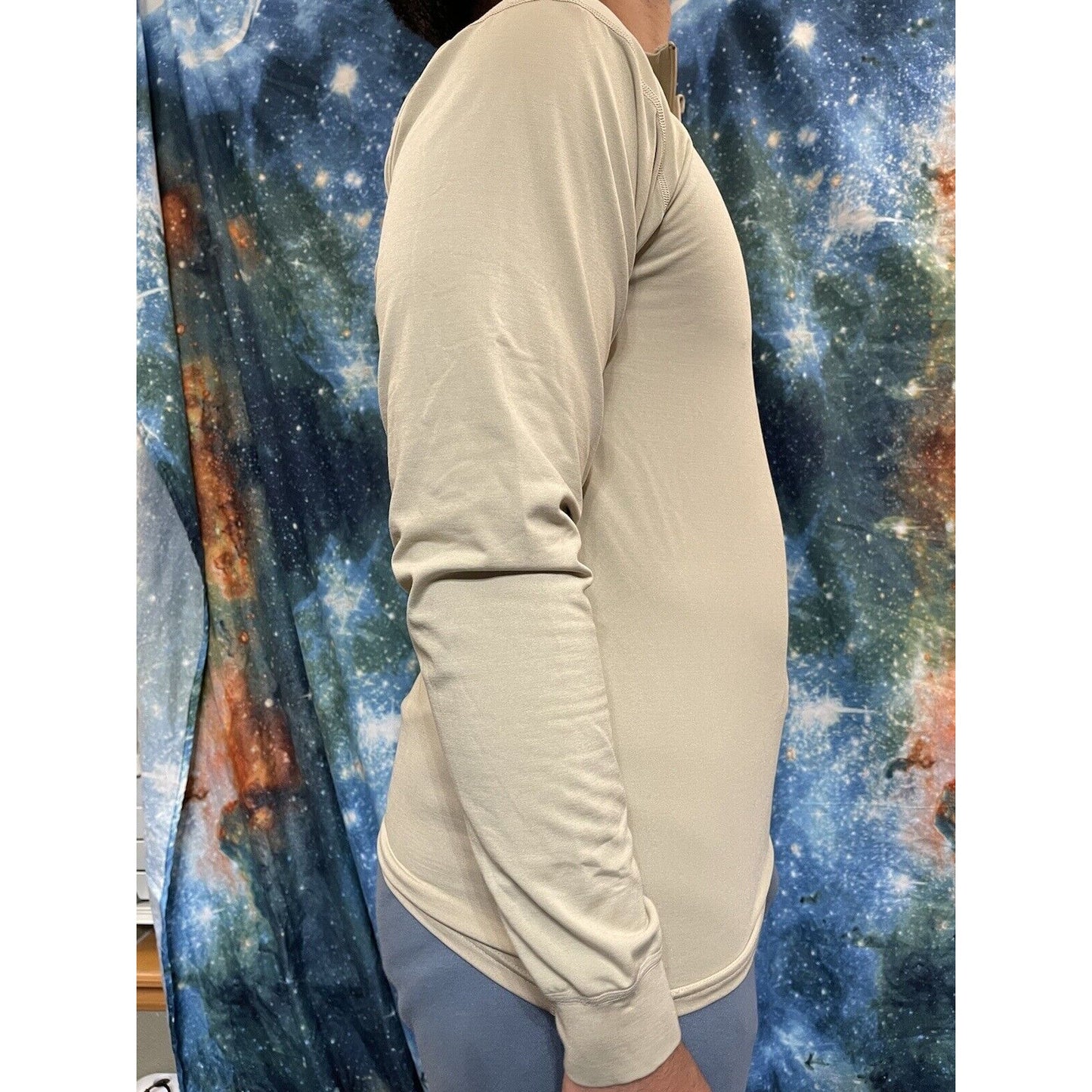 Men’s Army XGO Acclimate Dry Medium sand/tan long sleeve thermal