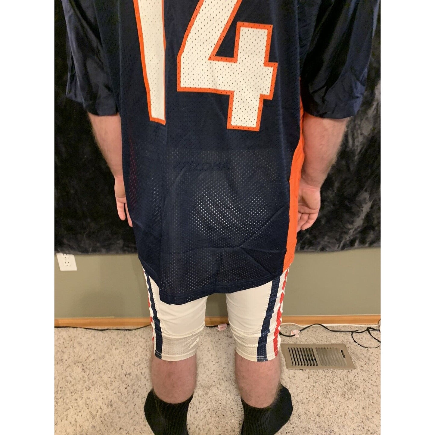 Brian Griese #14 Denver Broncos Authentic Vintage Champion Mens Jersey Size L-44