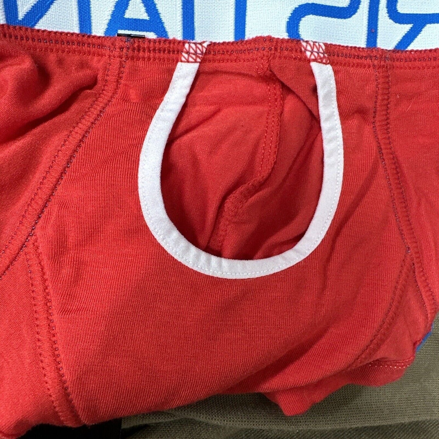 Andrew Christian Small Red Cool Flex Briefs