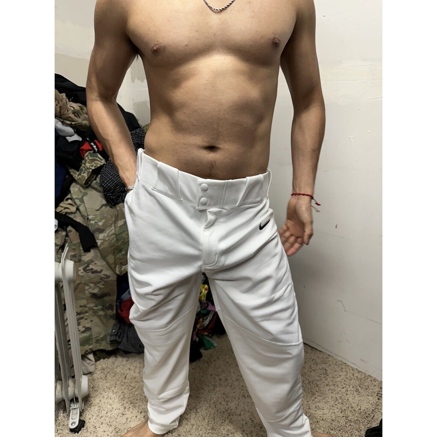 Men’s team Nike White baseball Pants Medium