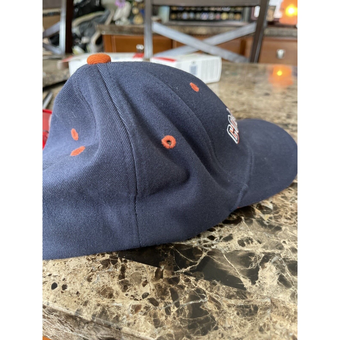 navy blue men’s united states coast guard ballcap hat oarsman 913