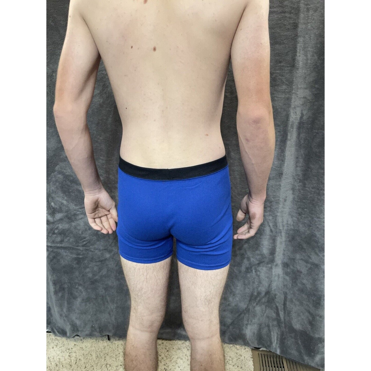 boy's youth XL royal blue hanes boxer brief