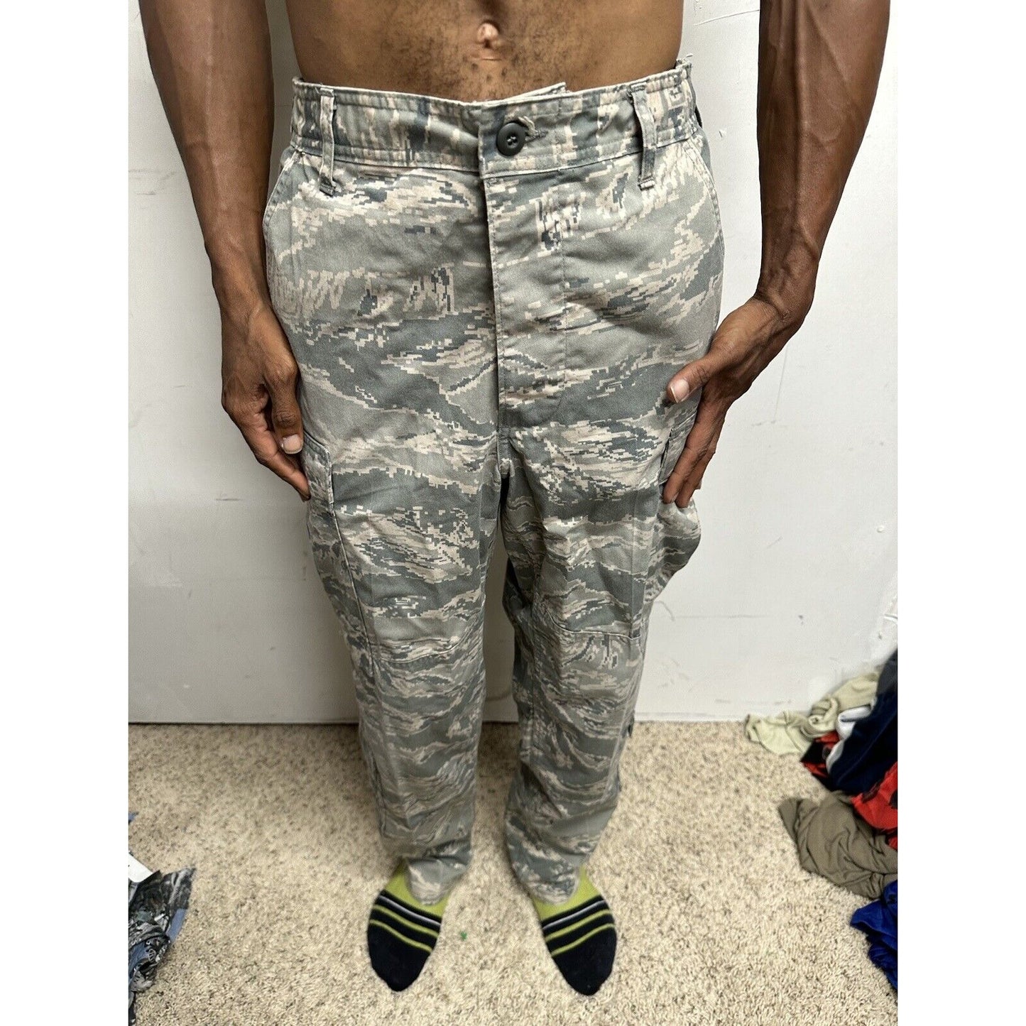 Men’s USAF Abu Airman Battle Uniform Pants Civil Air Patrol DSCP 32S