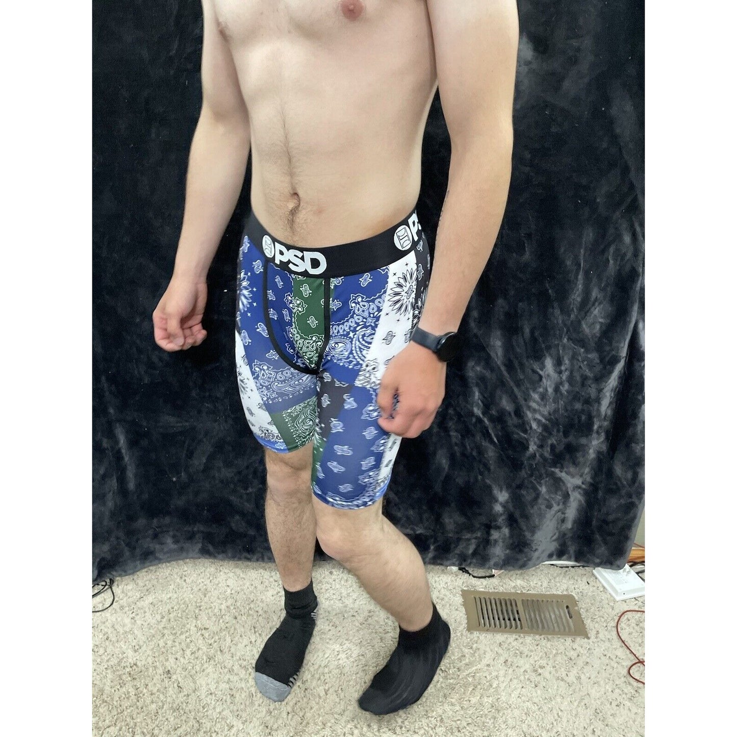 PSD Multi-Color Bandanas II Boxer Brief Men’s Medium