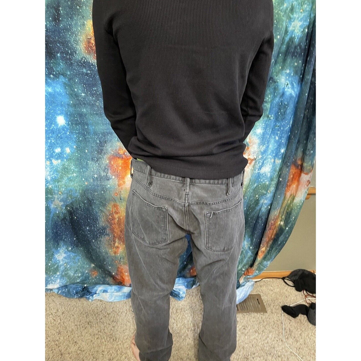 Men’s Black Old Navy Skinny jeans 36” x 30”