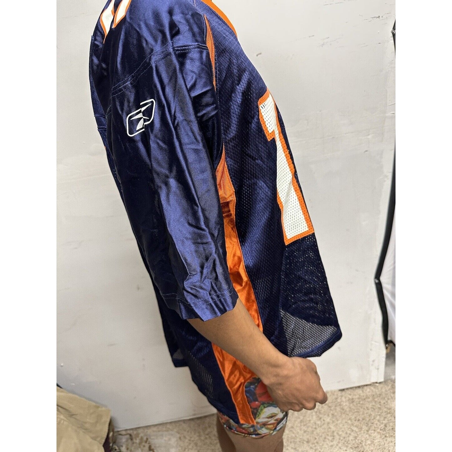 Men’s NFL Equipment Large Reebok Denver Broncos Football Jersey 17 Watts