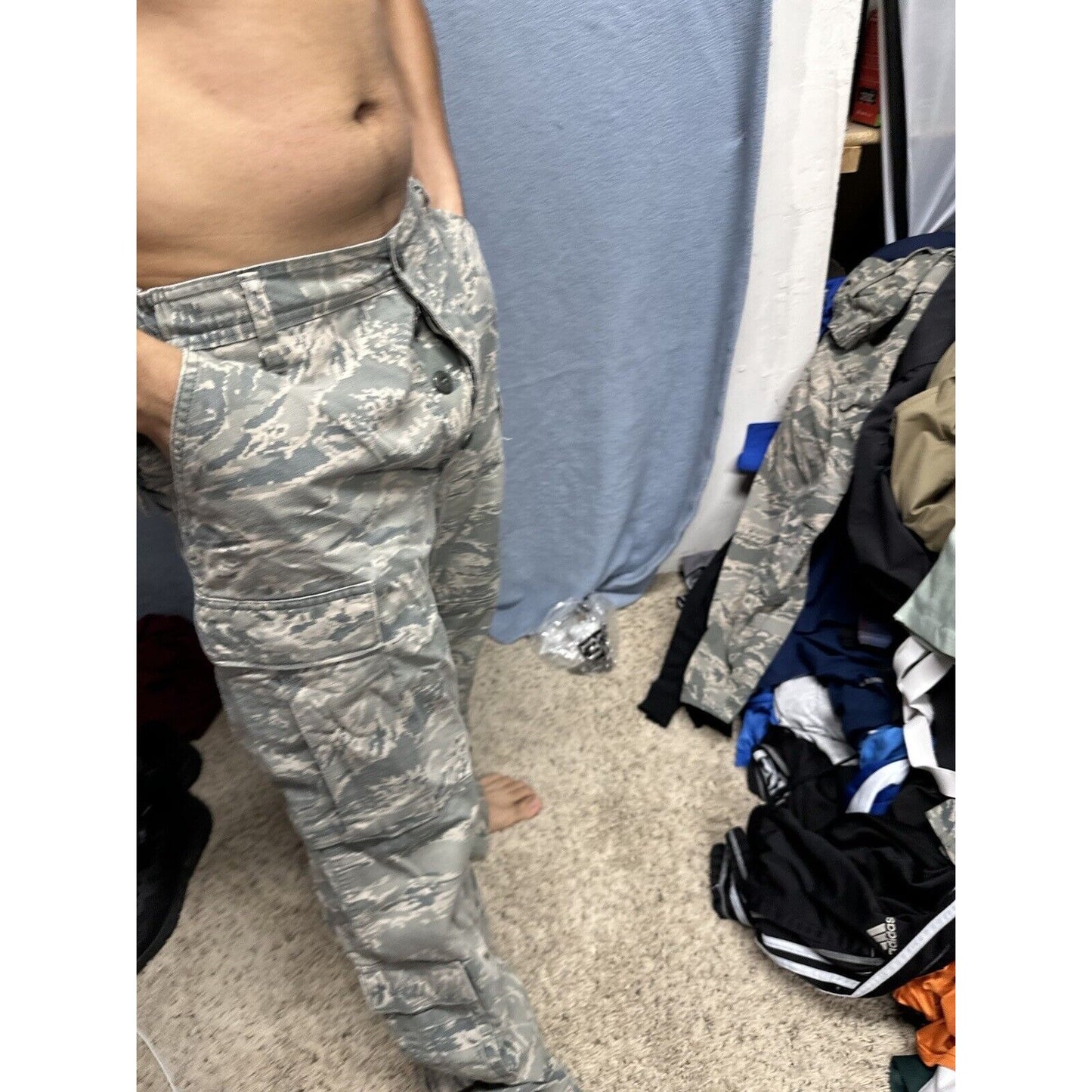Men’s Abu Pants Airman Battle Uniform USAF Civil Air Patrol 32R Trousers