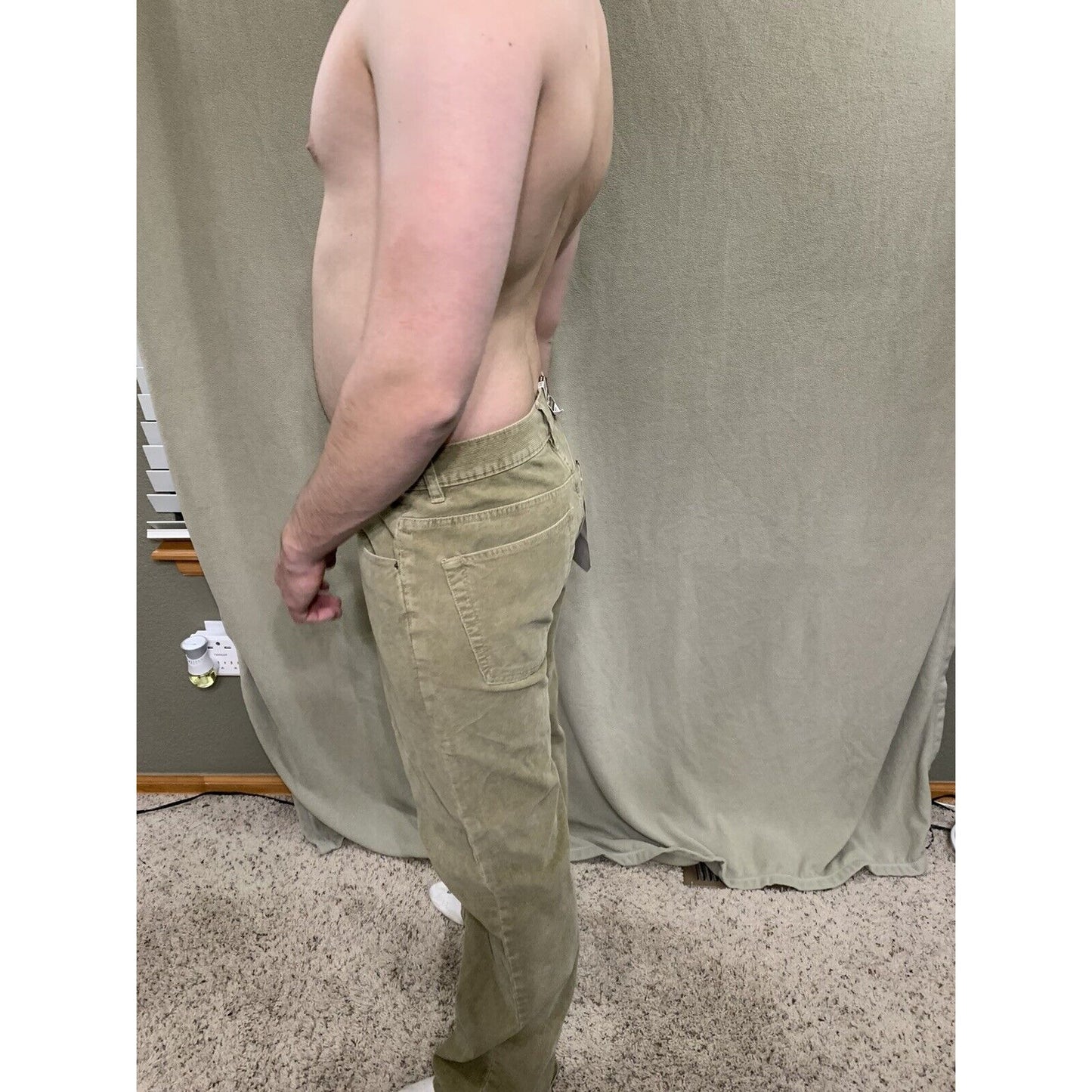 Old Navy Boot-cut Jeans 32x32 Khaki Corduroy