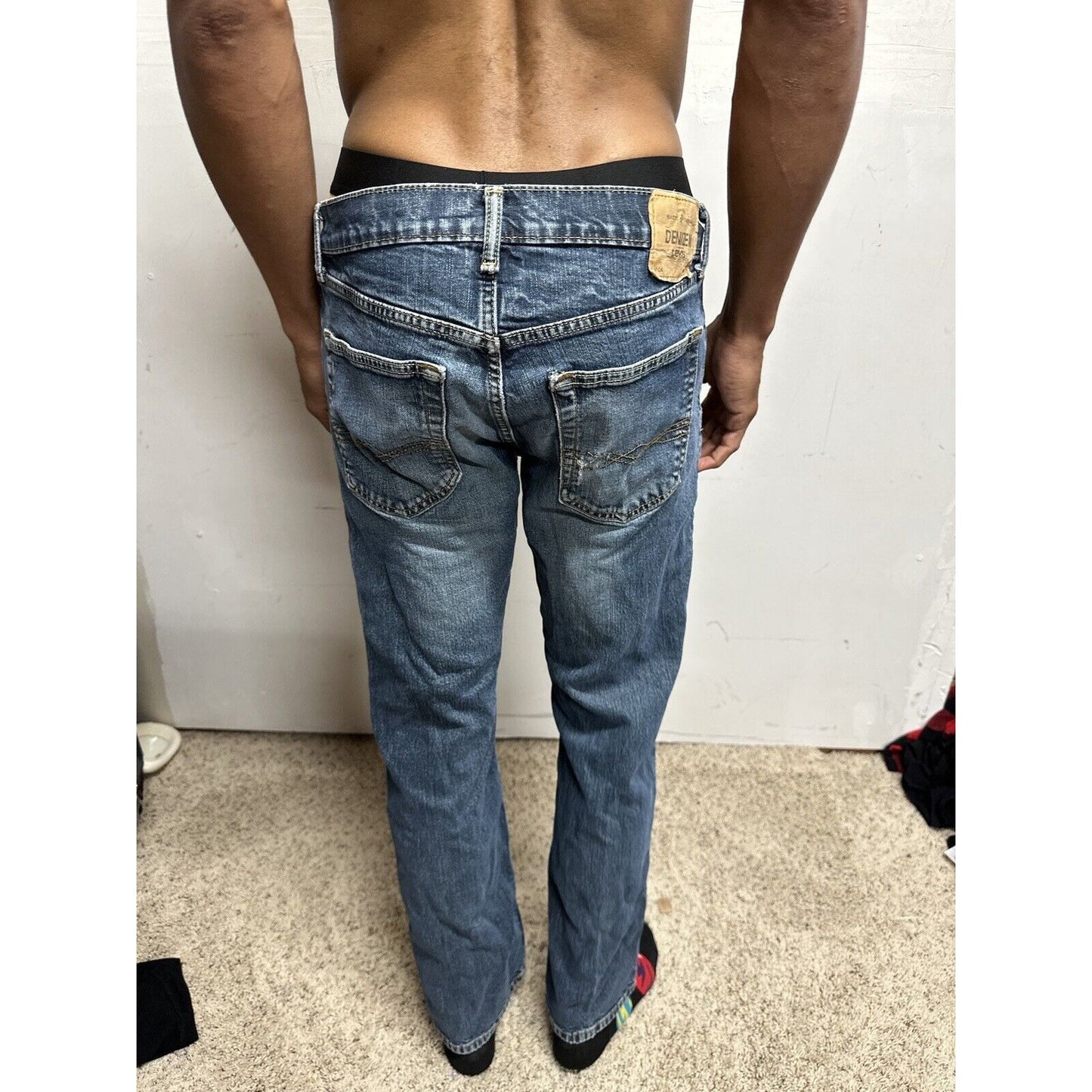 Men’s Denizen Levi’s 285 Relaxed Fit 32 X 32 Blue Jeans