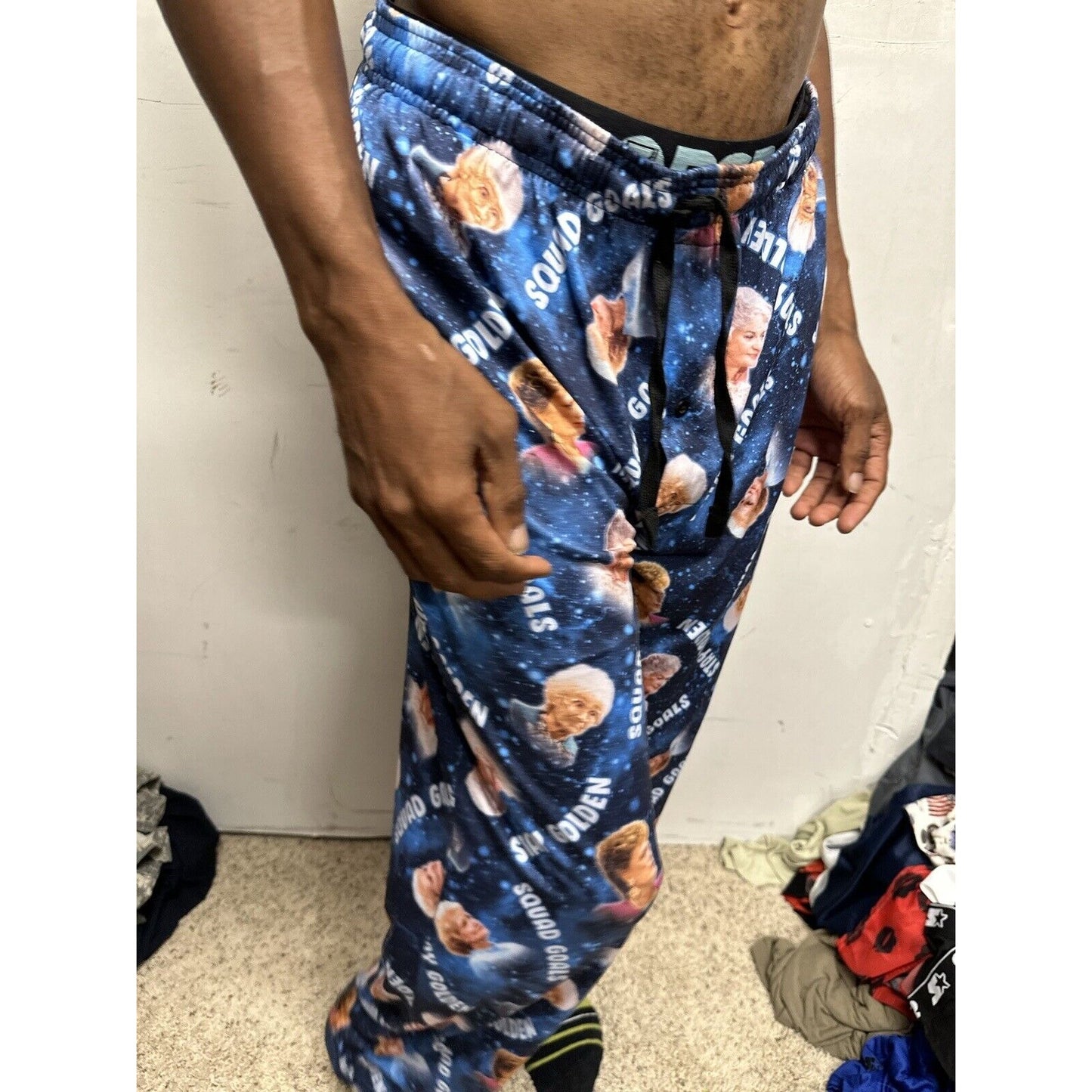 The Golden Girls Medium Lounge Pants Sleepwear Blue