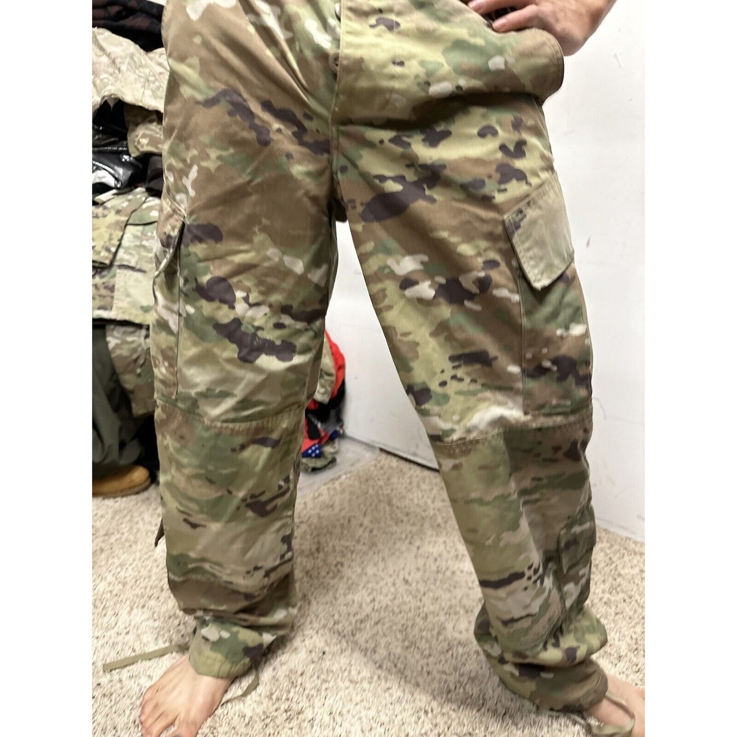 Men’s Small Regular Ocp Army Air Force Space Force Pants Trousers Nylon Cotton