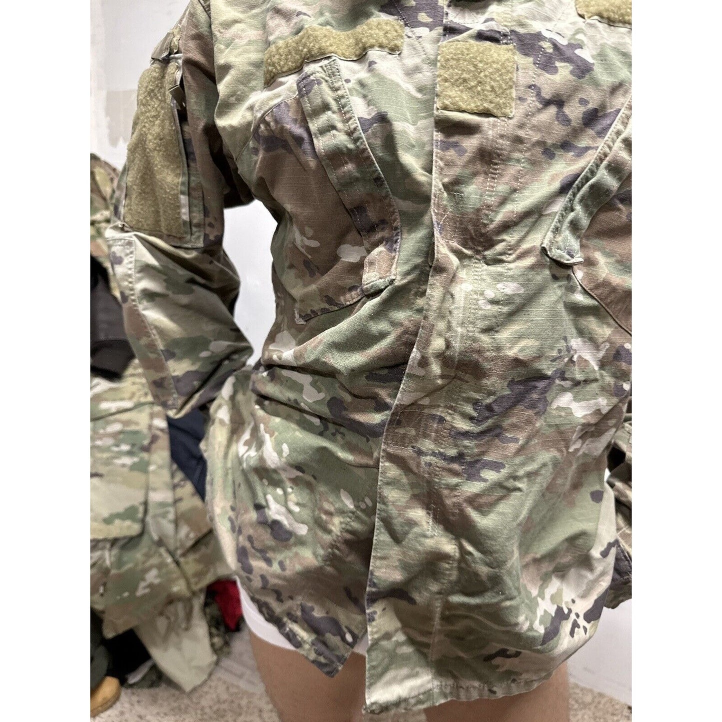 Men’s Ocp Army Combat Uniform Large Long Top Blouse Space Force