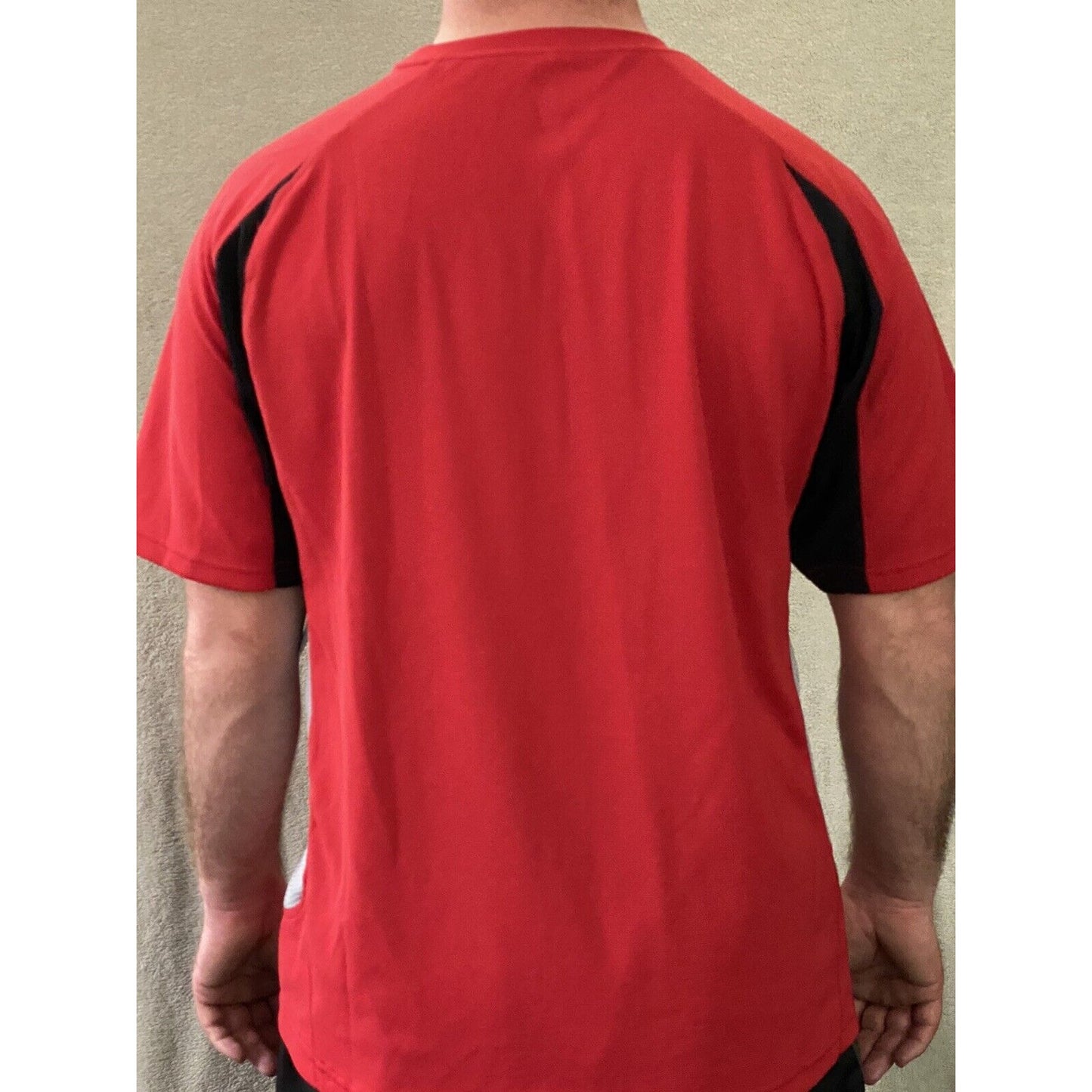 NWT! Champion Double-Dry Elevation Odor Resistant Red Men’s Large Polyester Tee