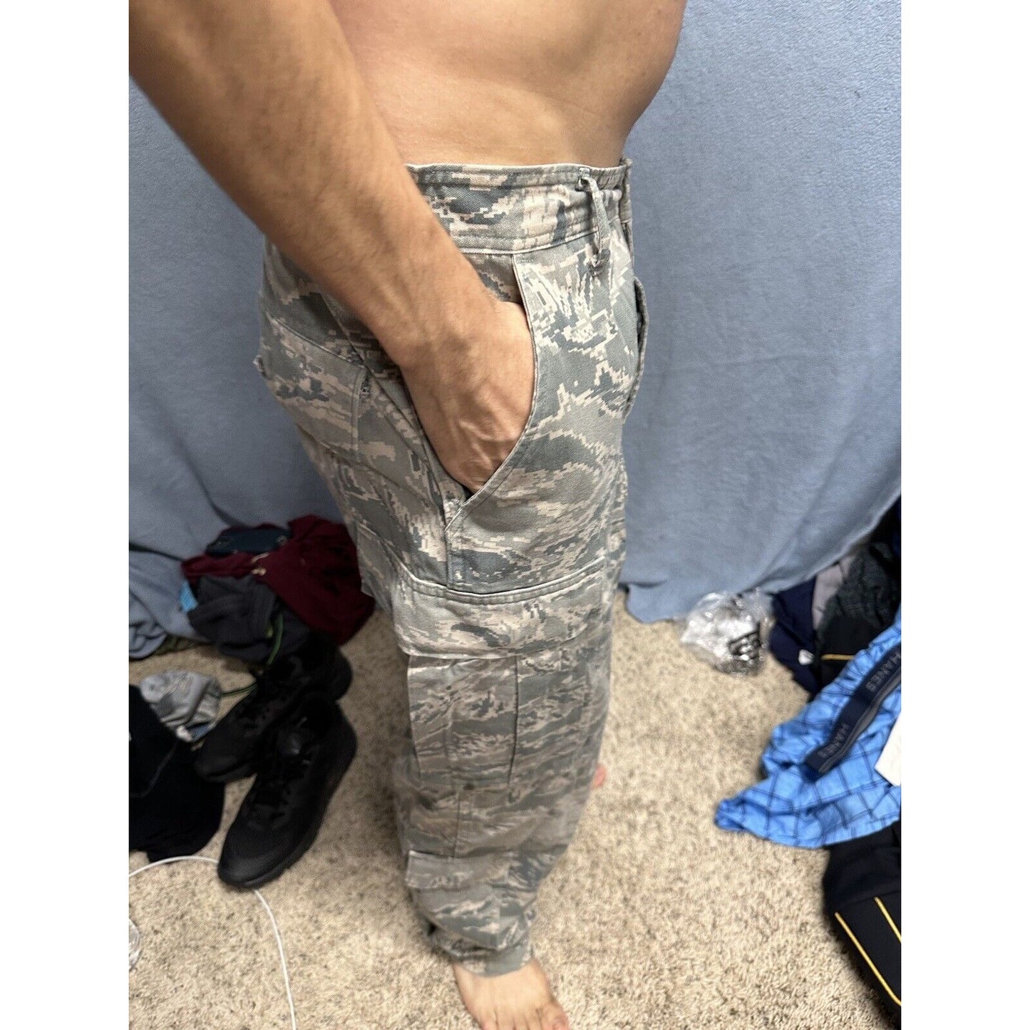 Men’s 32R Abu Airman Battle Uniform USAF Pants Civil Air patrol