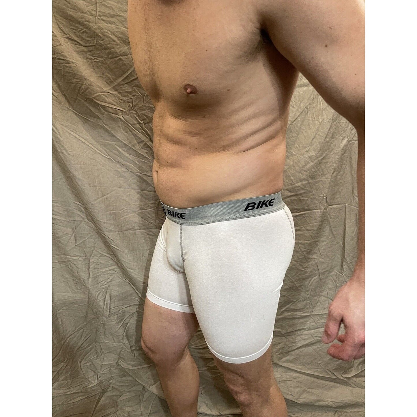 Teen Bike Performance Cotton Boxer and Pro-Edition Cup moitsure wicking Large