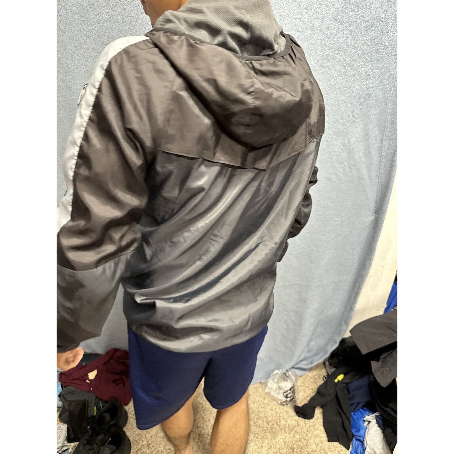 Men’s Small Puma Gray Full Zip Hoodie Small