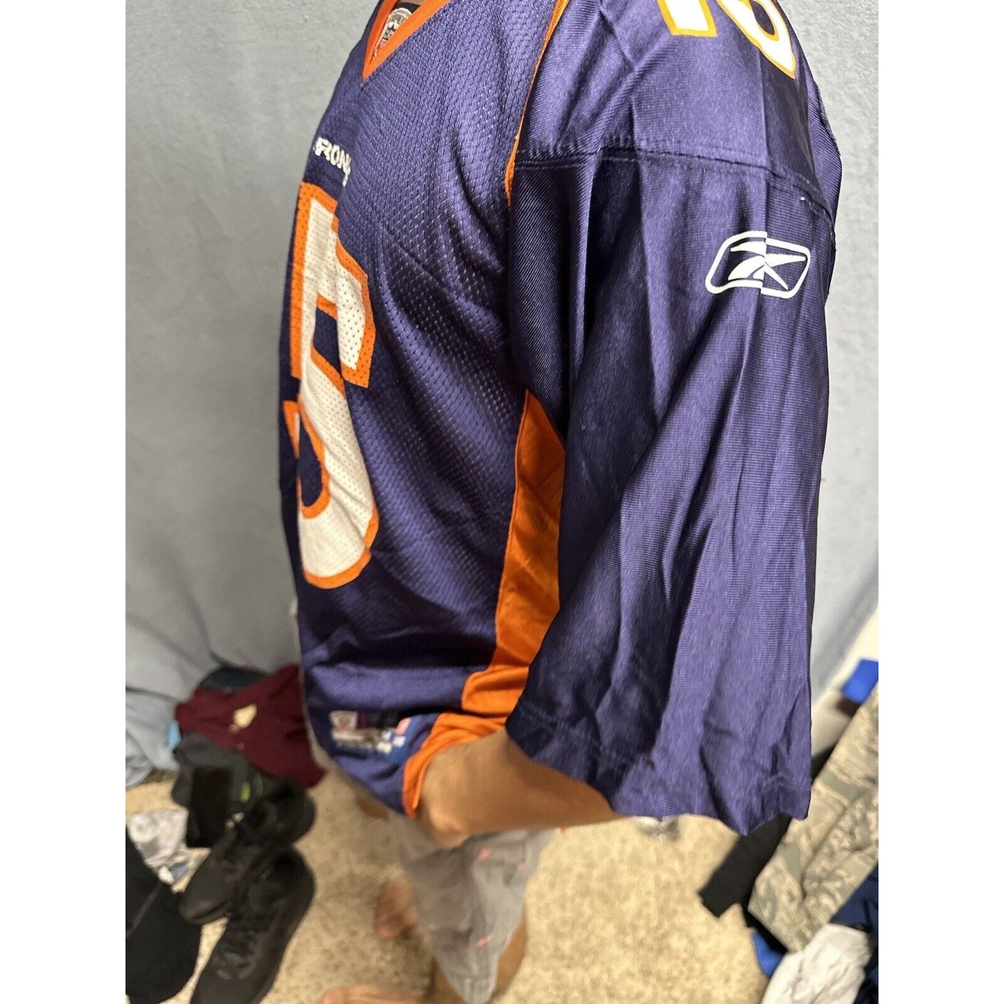 TIM TEBOW DENVER BRONCOS 15 JERSEY Equipment Reebok NFL Football Orange Medium