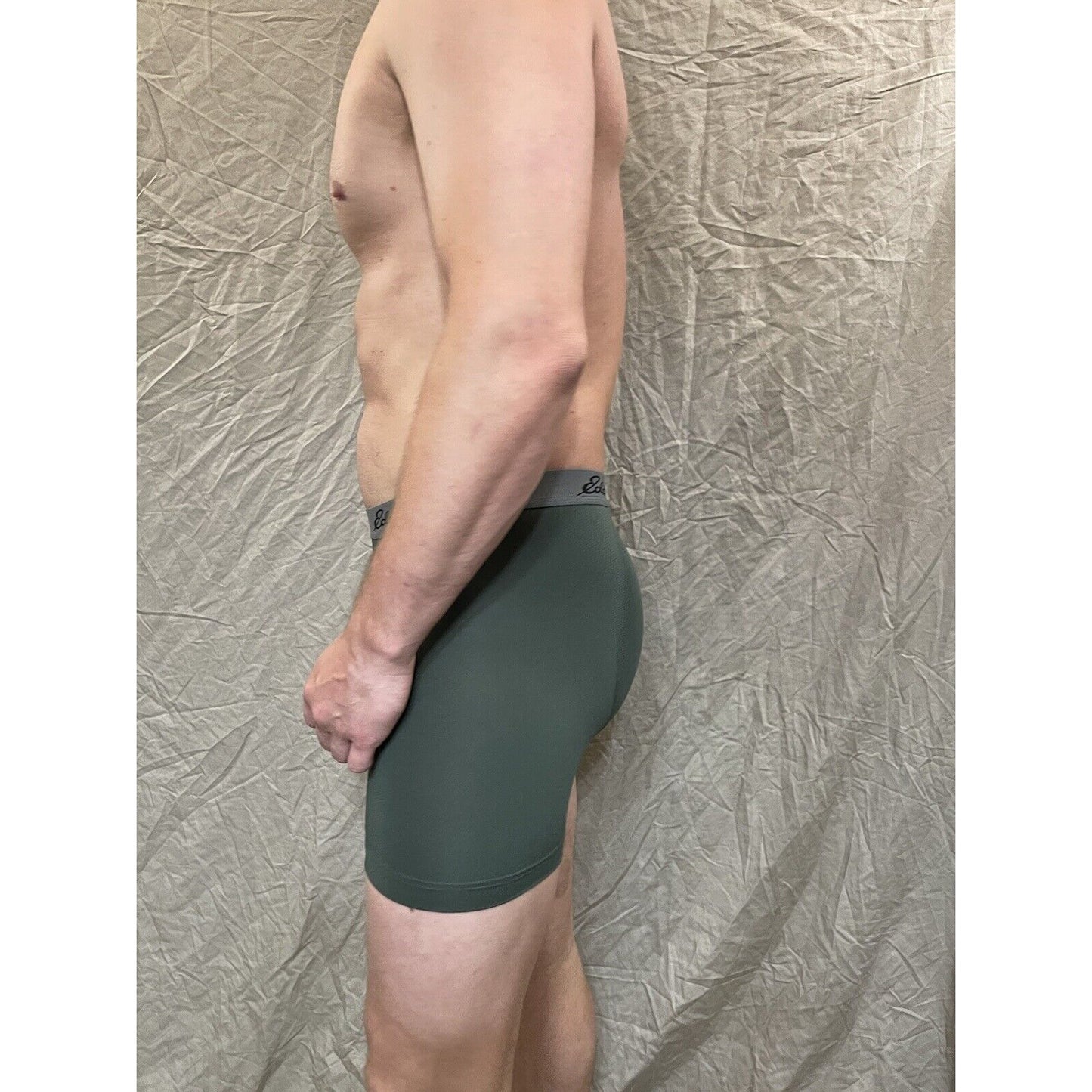 men's eddie bauer dark green medium boxer brief