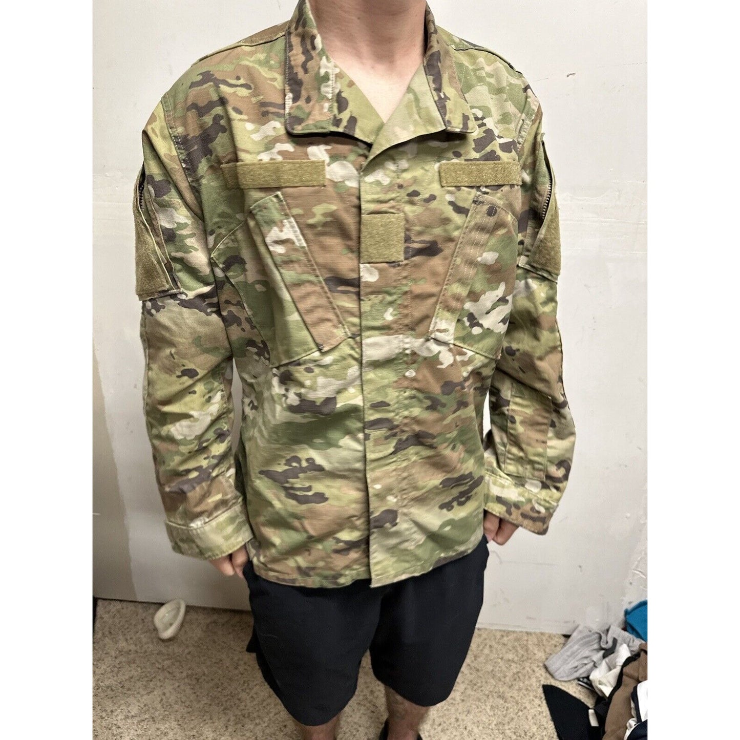 Men’s Medium Regular OCP Army Top Blouse Air Force USSF