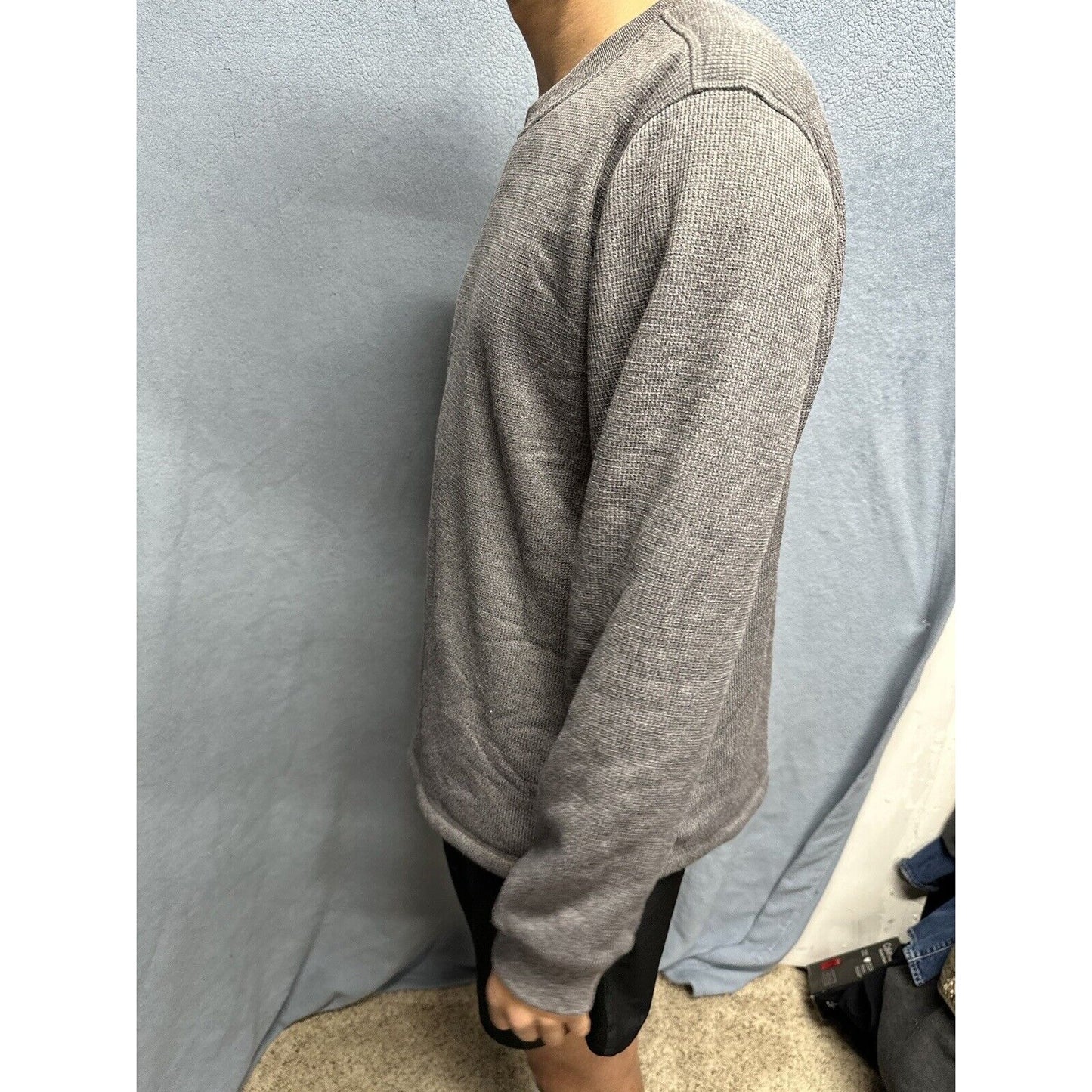 Men’s Pullover Gray B.C. Clothing Heritage Sweater Large