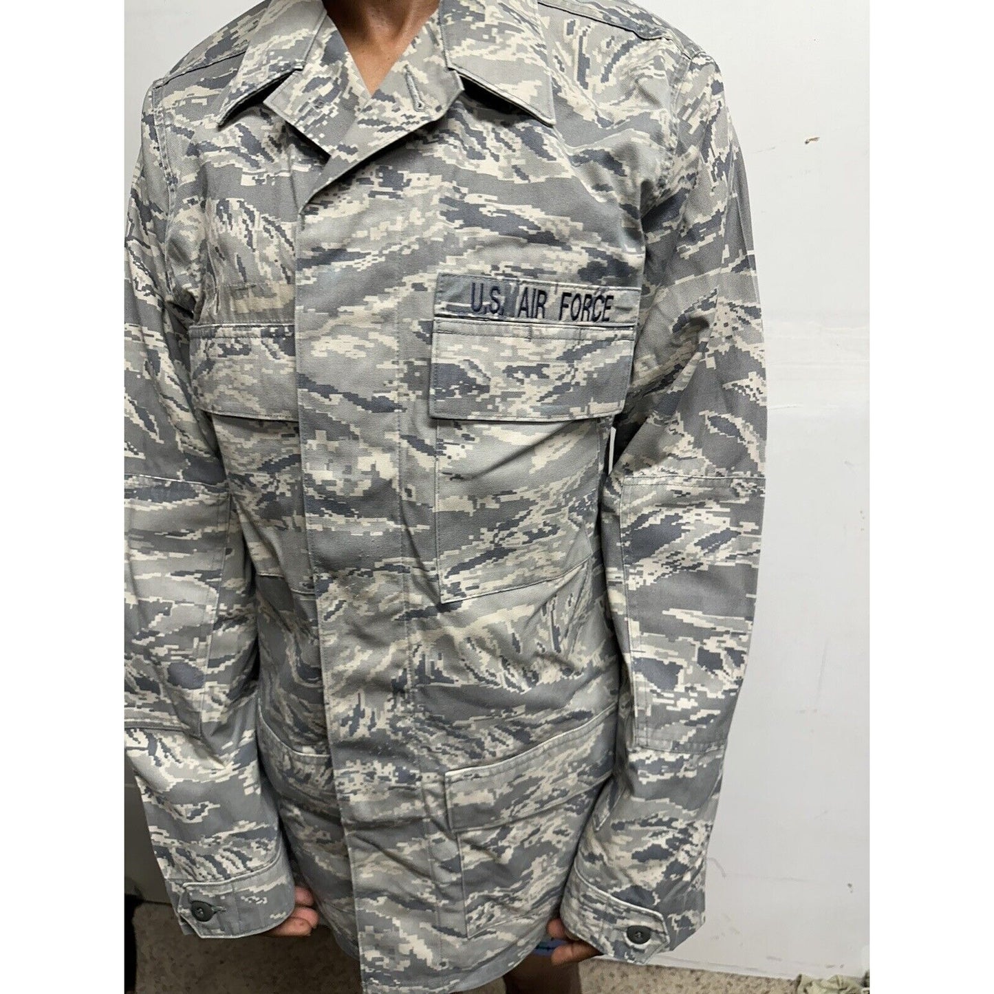 Men’s Civil Air Patrol USAF Abu Airman Battle Uniform Top Blouse Jacket 40XL