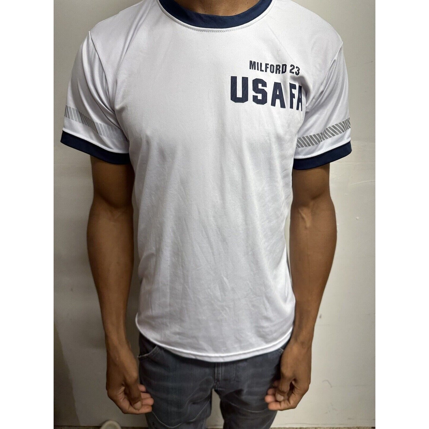 Men’s USAFA Pt Cadet Uniform Shirt Size Small Physical Fitness