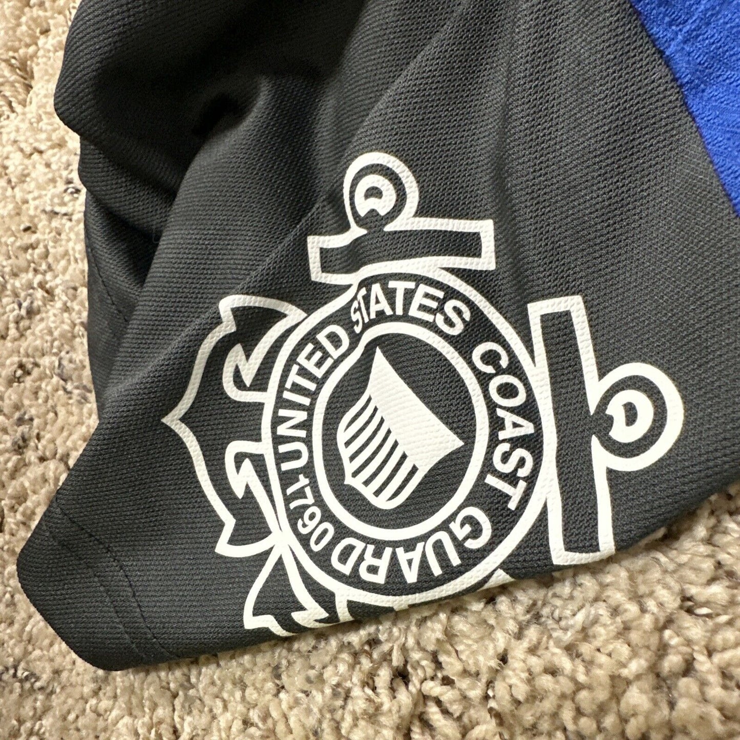 Men’s Large Dri-fit Nike Blue United States Coast Guard Athletic Shorts