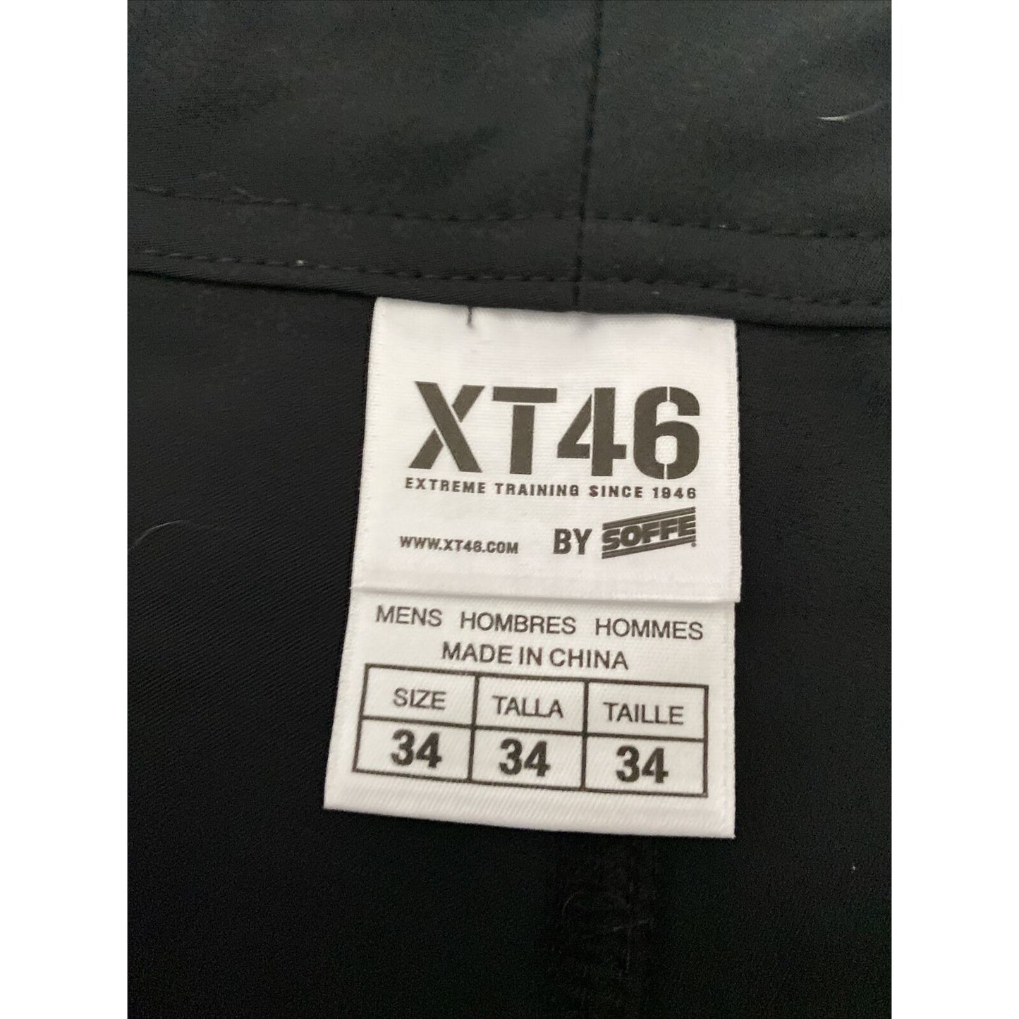 Soffe Extreme Training XT46 Men’s 34 Med Black & Gray Utility Board Shorts NWT