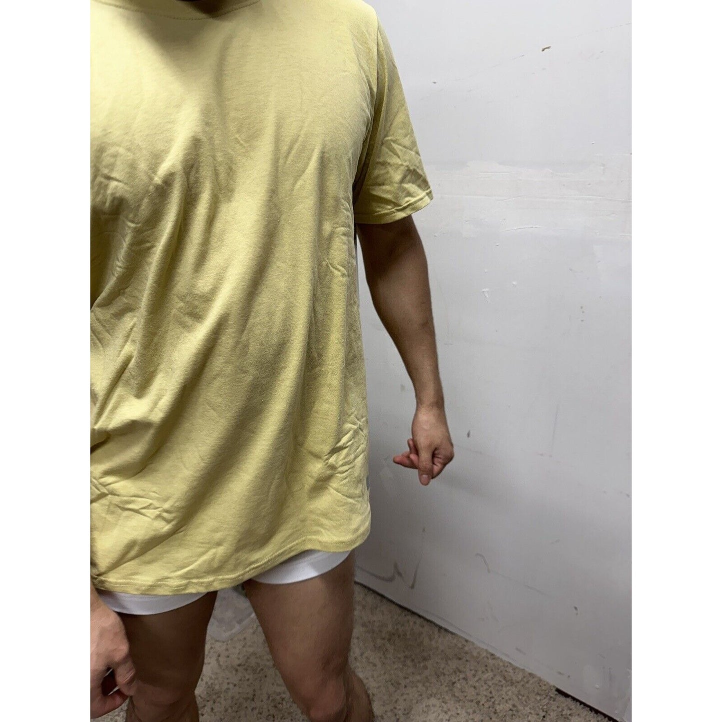 Russell Athletic Gold Medium Tshirt Short Sleeve Dri Power Odor Protection