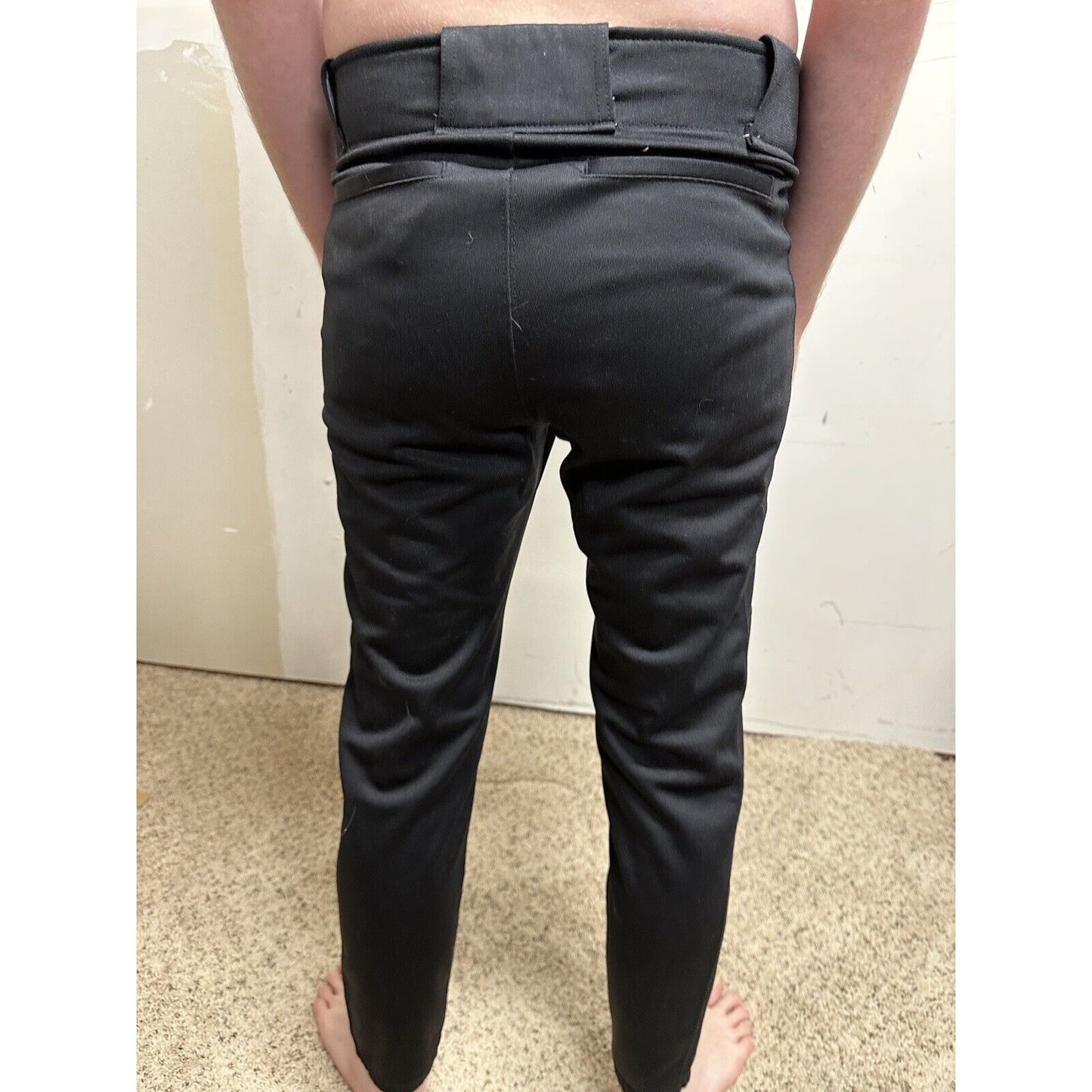 men’s black nike team baseball pants Size Small