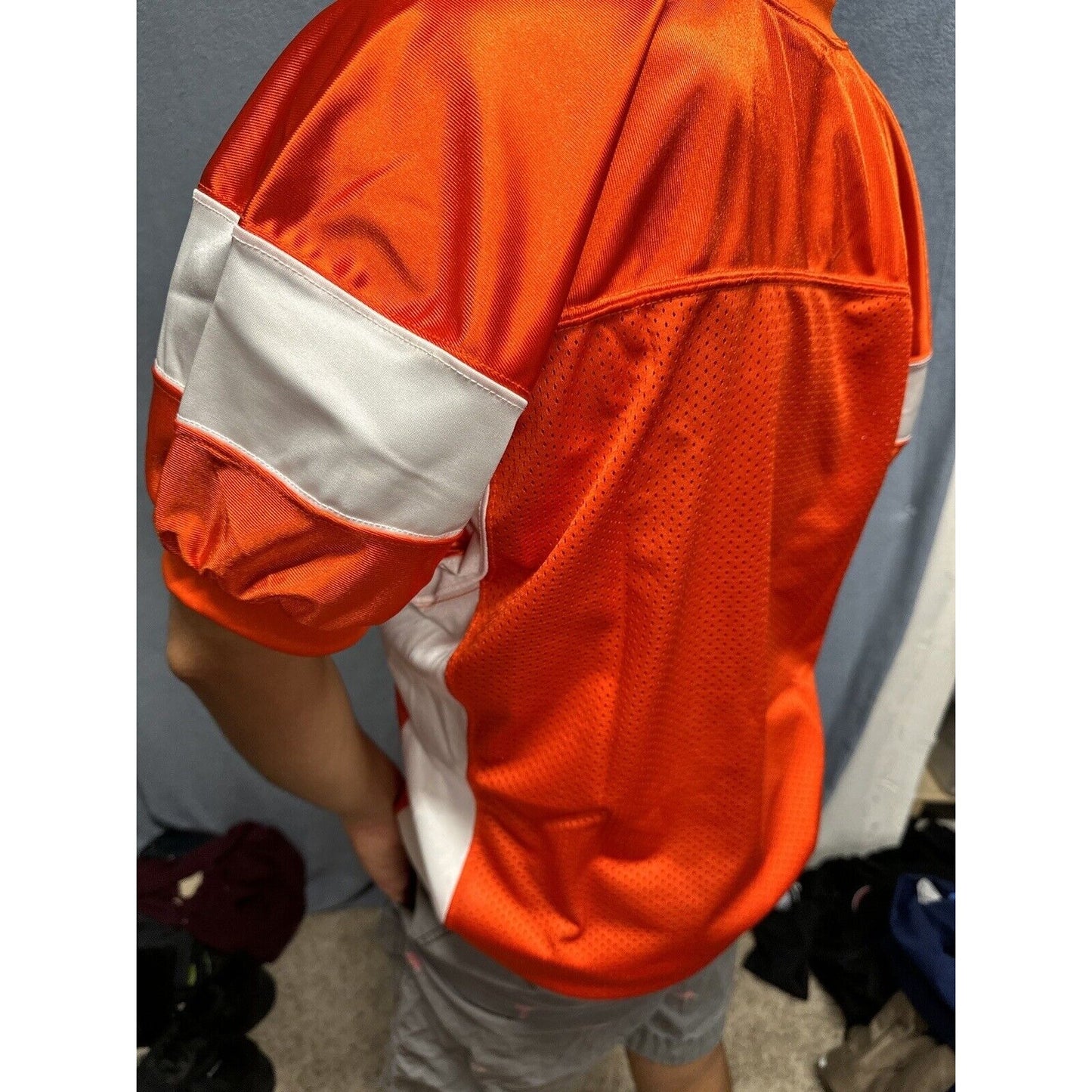 Men’s Orange Champro Sports Medium Football Jersey