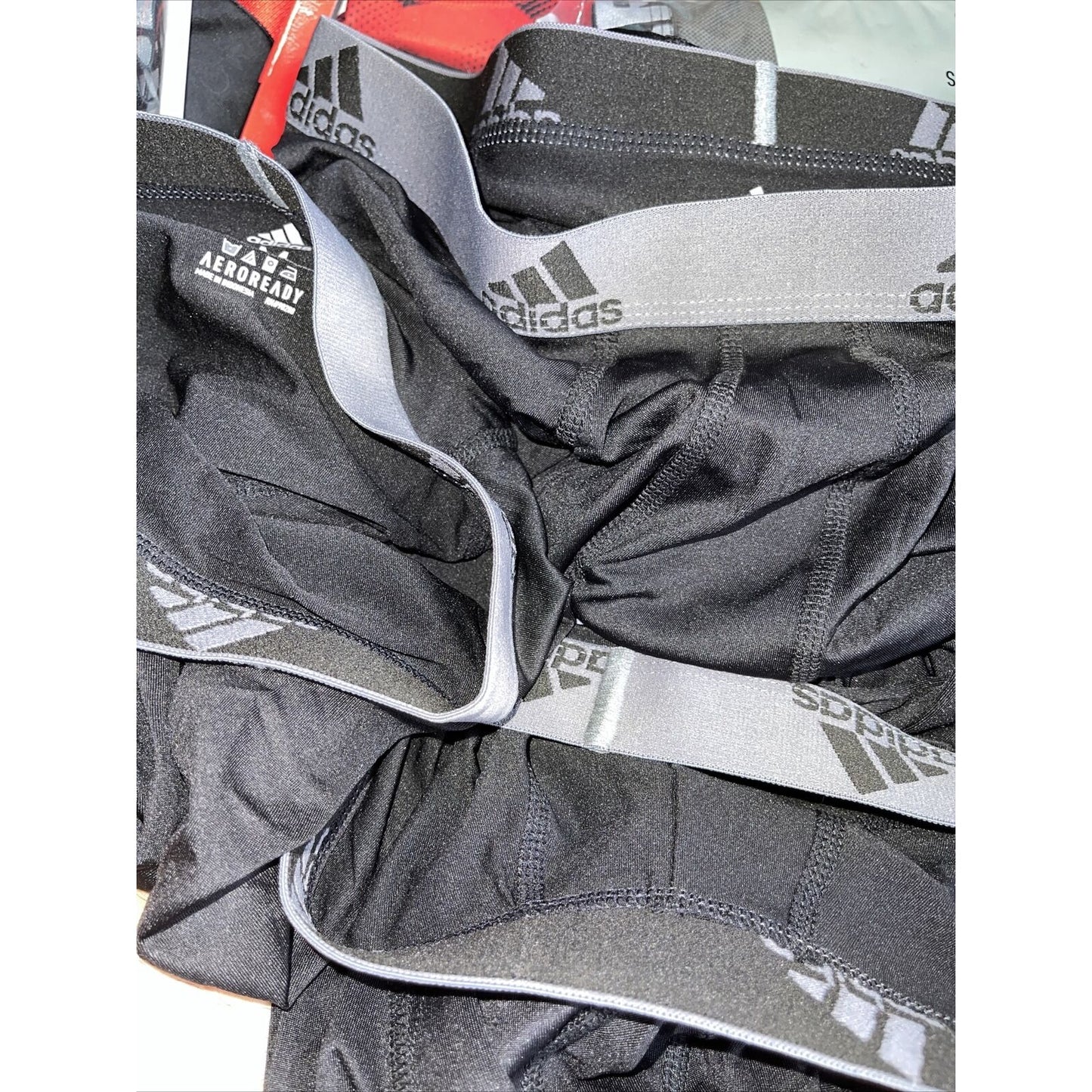 men's adidas black aeroready compression shorts medium