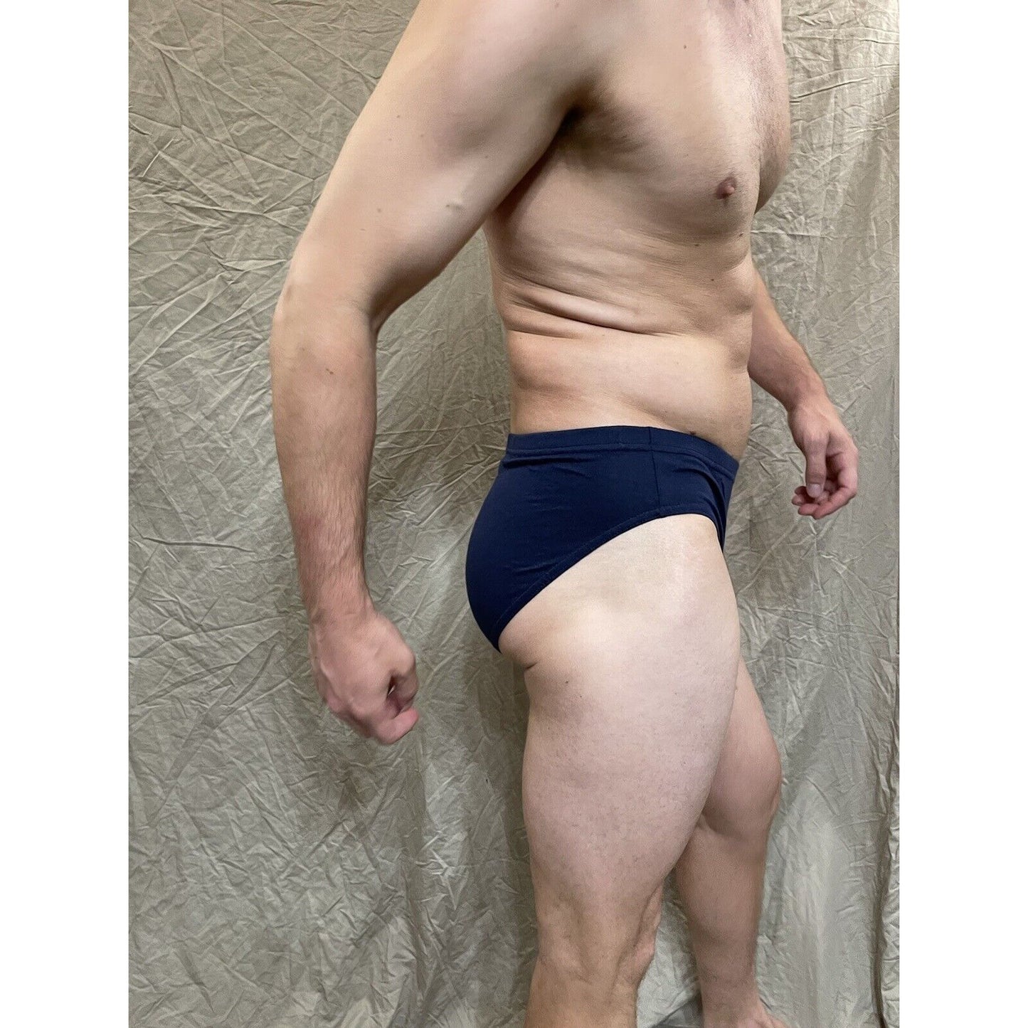 men's papi midnight Blue Large brief cotton