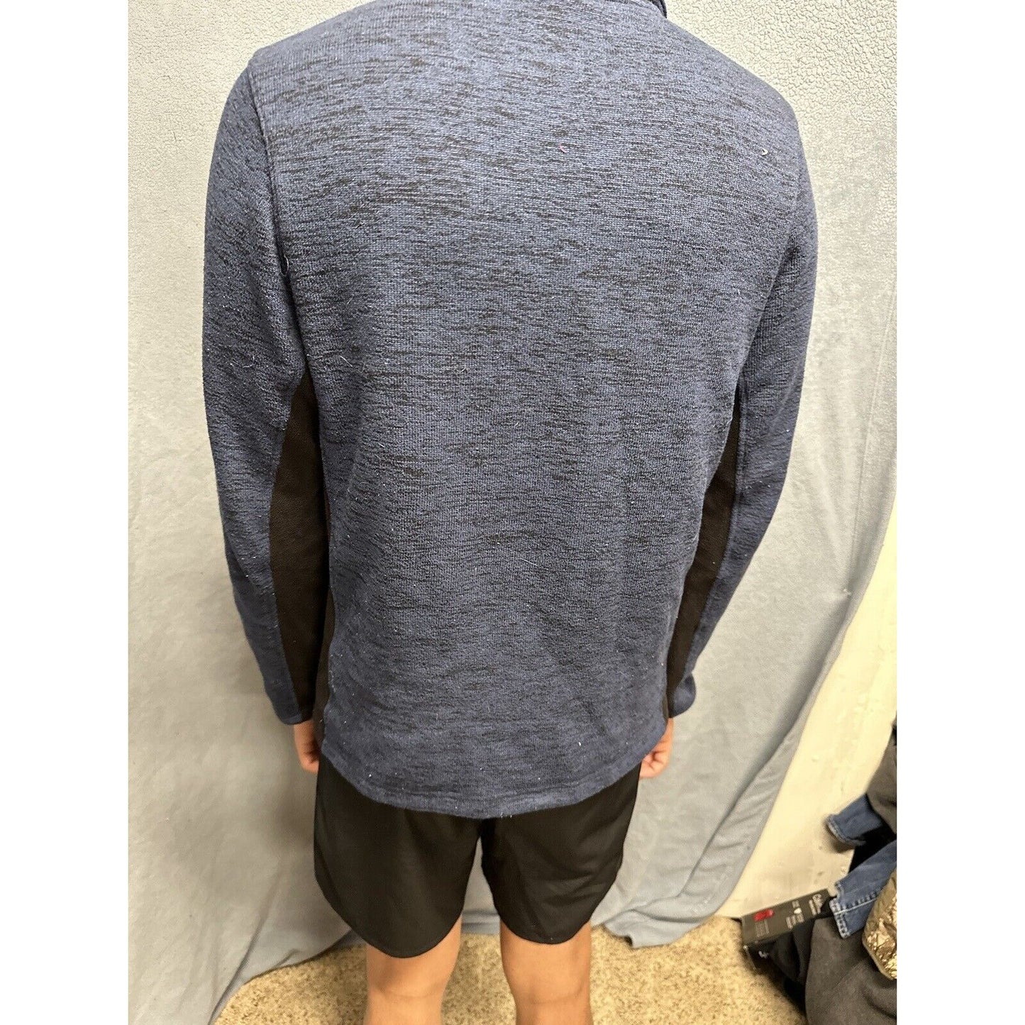 Men’s Blue 1/4 Zip Pullover Colorado Vail Gear For Sports Sweater