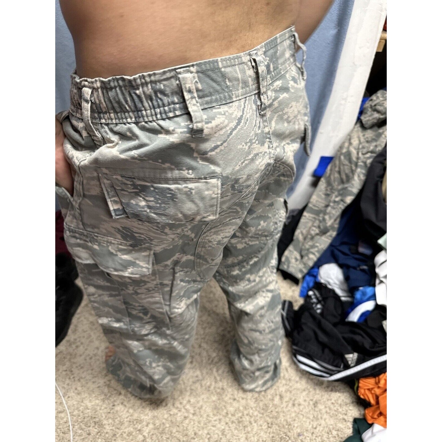 Men’s Abu Pants Airman Battle Uniform USAF Civil Air Patrol 32R Trousers