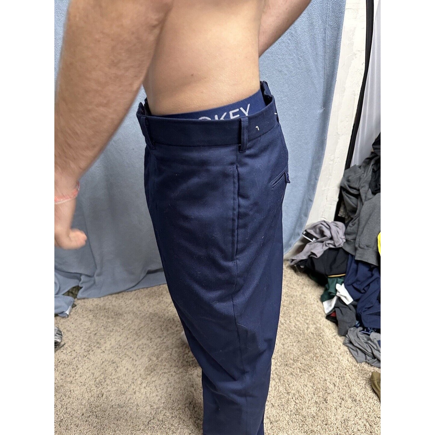 Men’s USAF USSF Trousers Uniform Blues Pants 38L