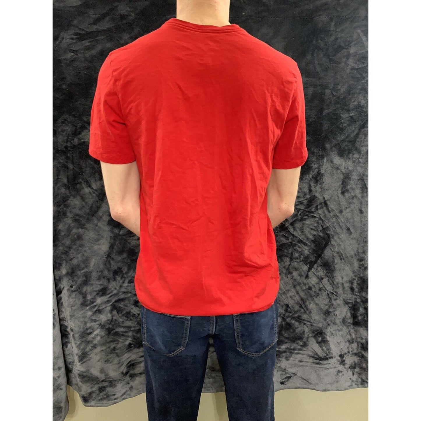 Nike " The Nike Tee " Red/Heather Red Ohio State Buckeyes Short Sleeve Mens LG