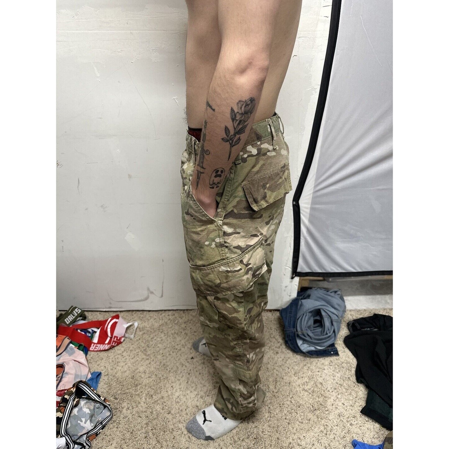 Men’s Army Air Force Ocp Pants Trousers Flame Resistant Medium Regular