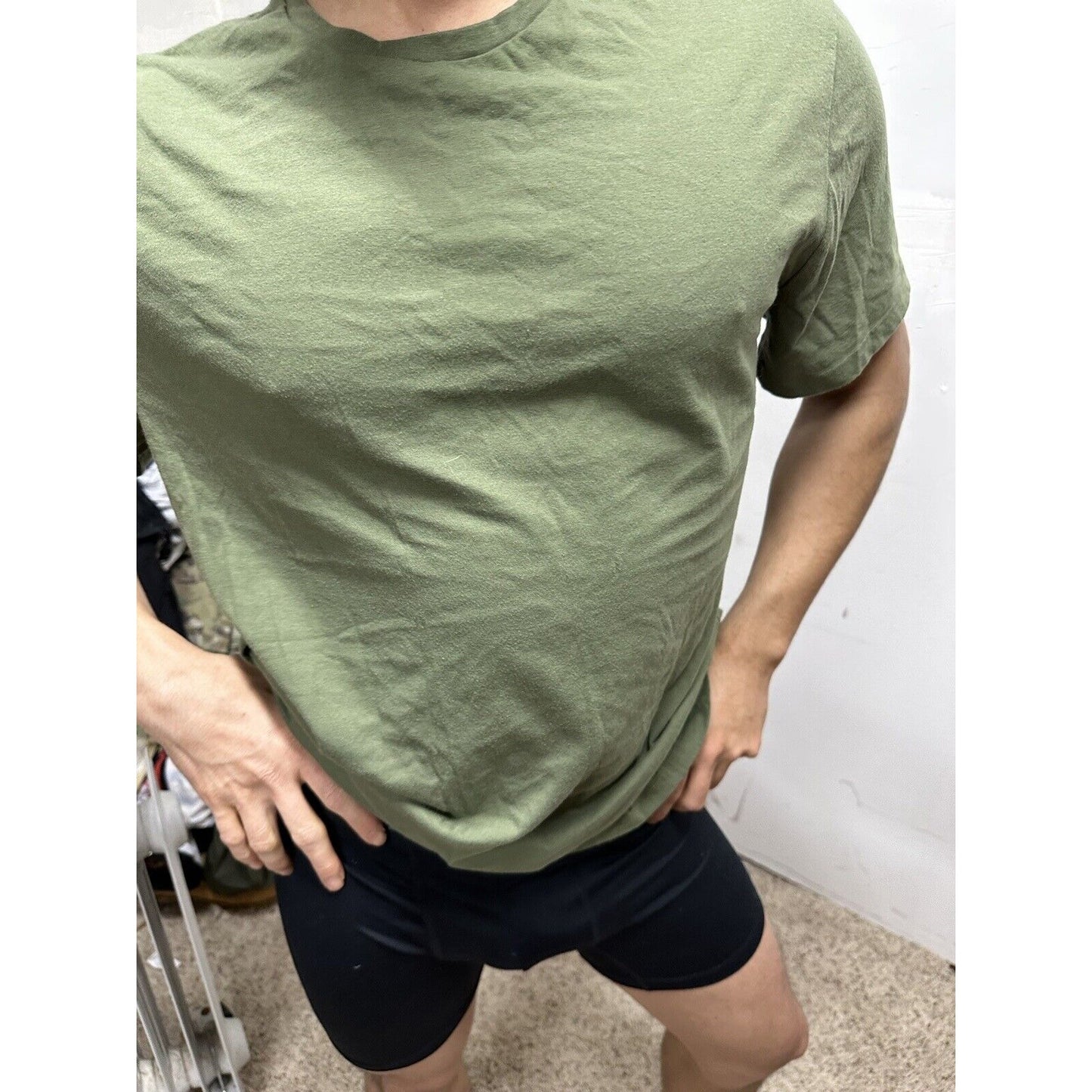 Men’s Urban Up Pipeline XXL Olive Green Marine Usmc Short Sleeve Tshirt
