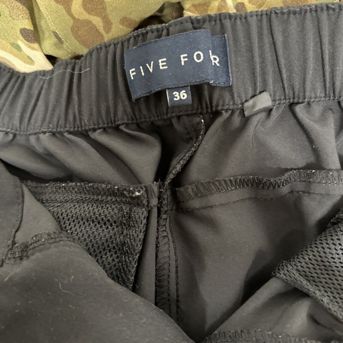 Men’s Black Five Four Size 36 Shorts