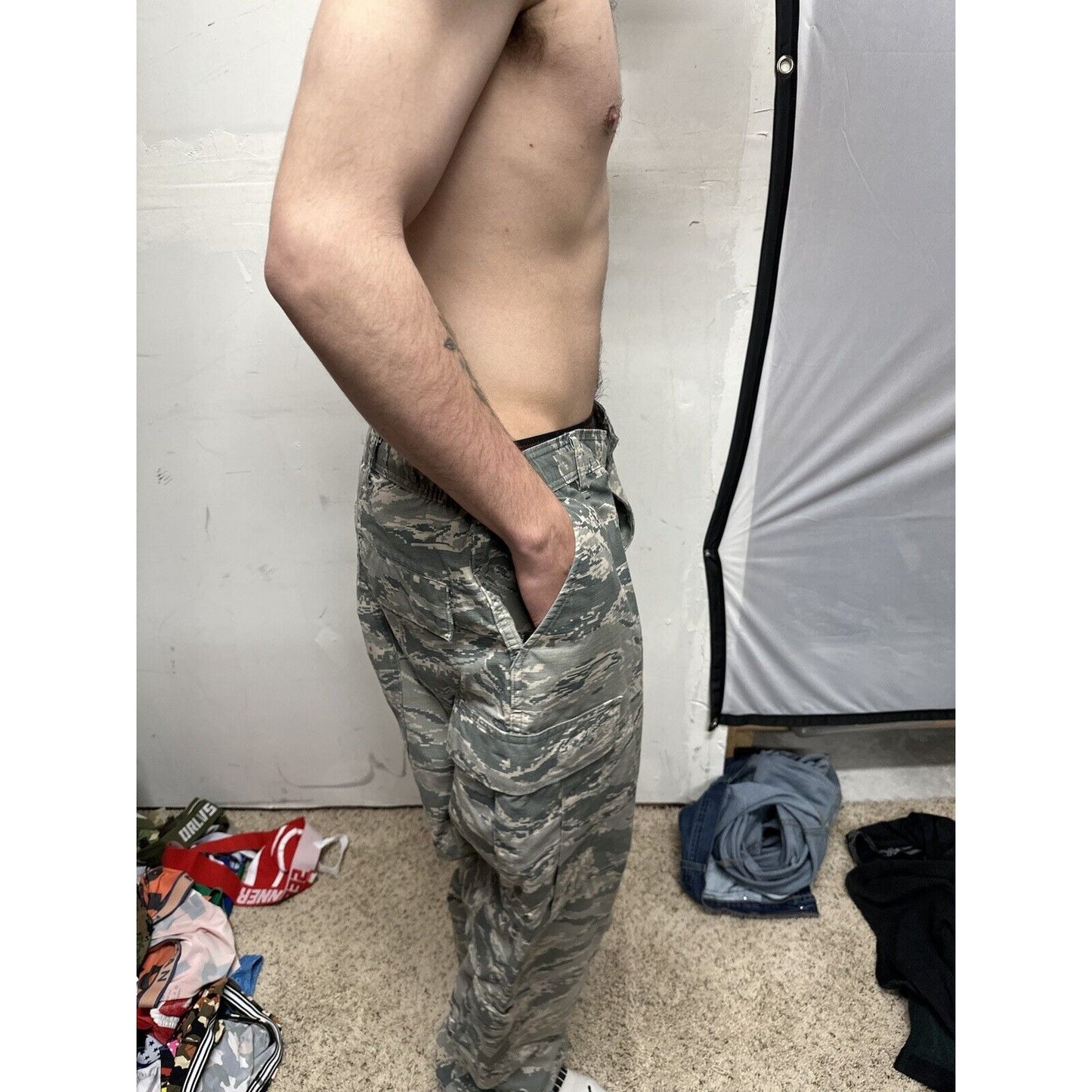 Men’s ABUs 38L Civil Air Patrol Battle Uniform Air Force USAF Nylon Cotton