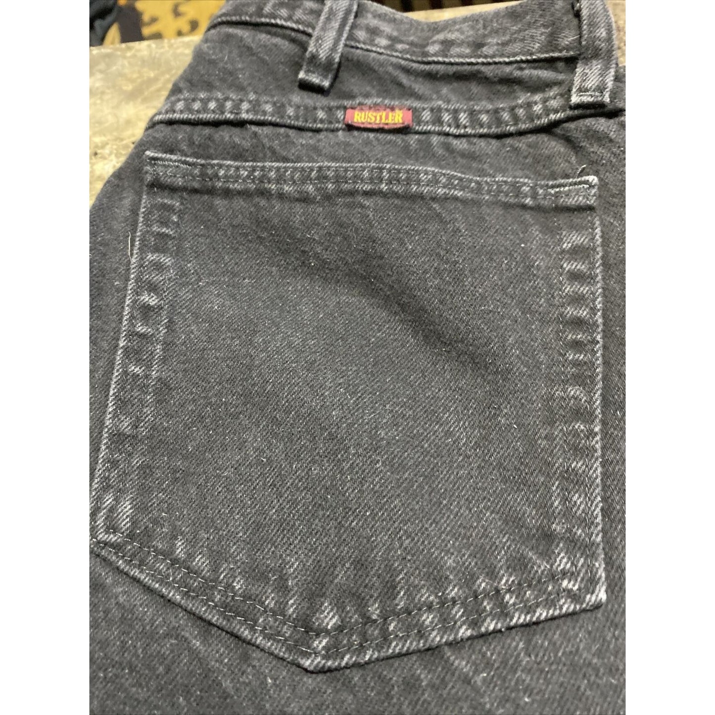 Wrangler Rustler Regular Men’s size 34x32 Black Jeans