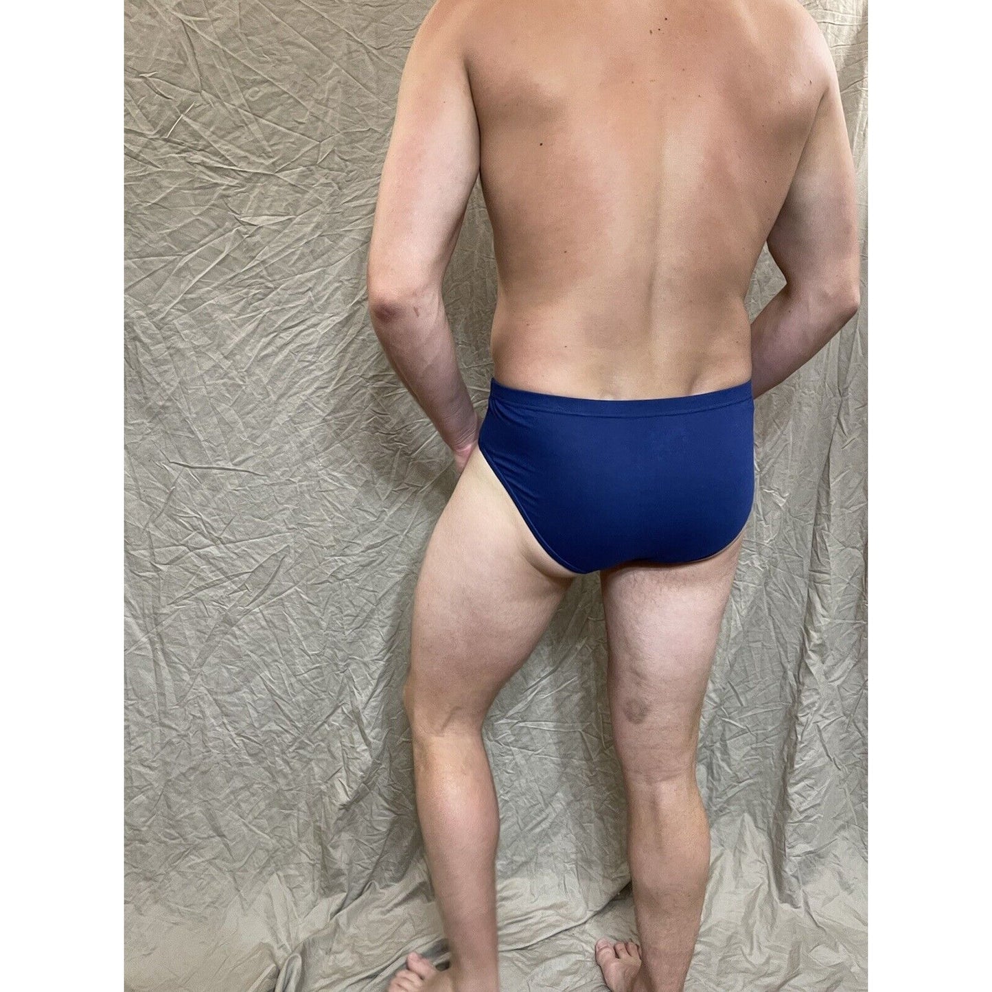 men's blue papi large brief cotton