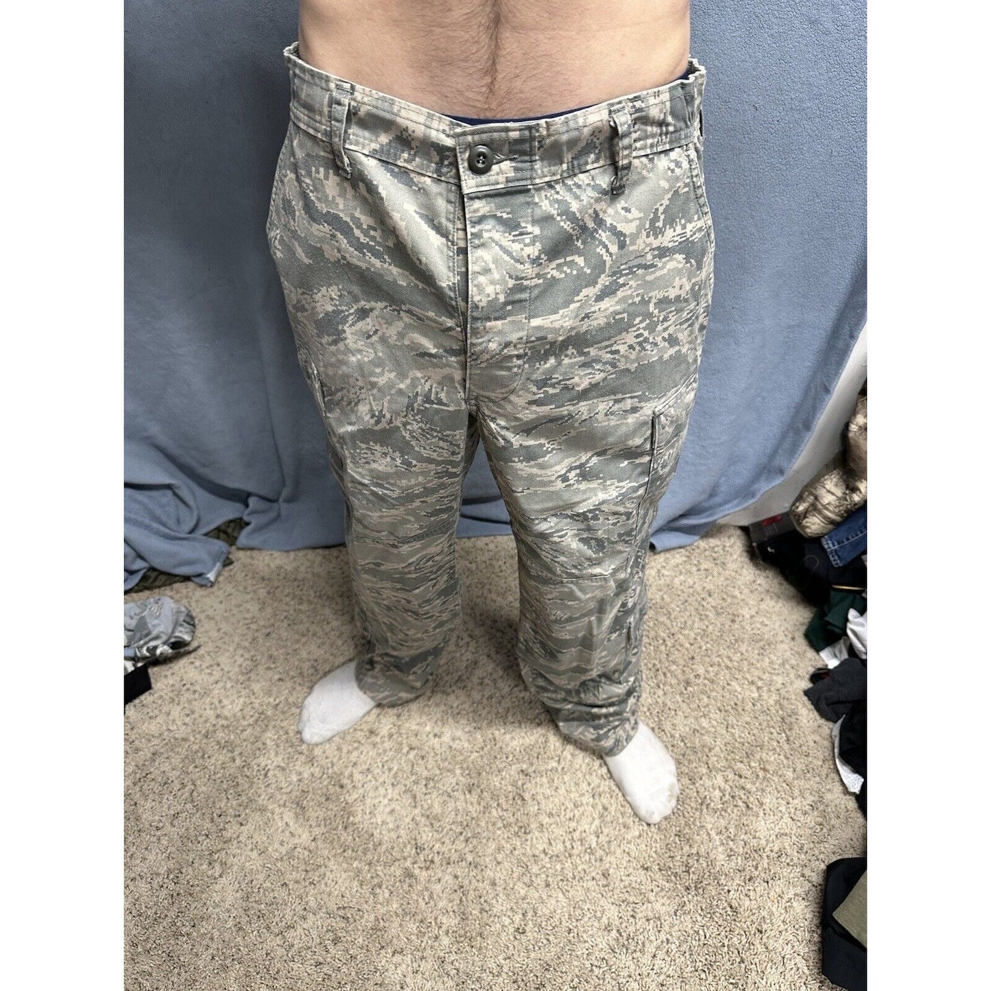 Men’s Airman Battle Uniform Abu USAF Air Force Pants Civil Air Patrol 34S