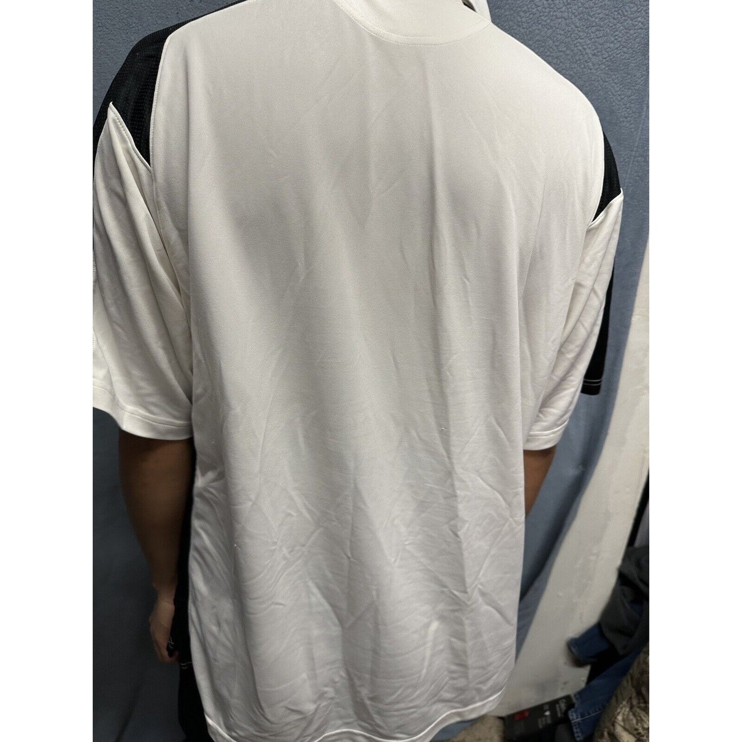Men’s Large White Heat Gear Under Armour Maui Polo Shirt