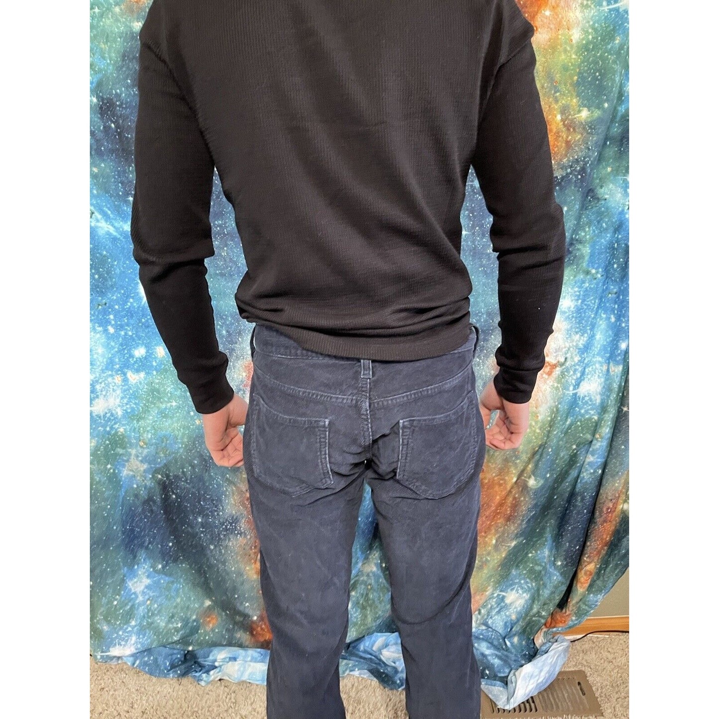 Men’s Old Navy Dark Blue Slim 32” x 34” courduroy pants