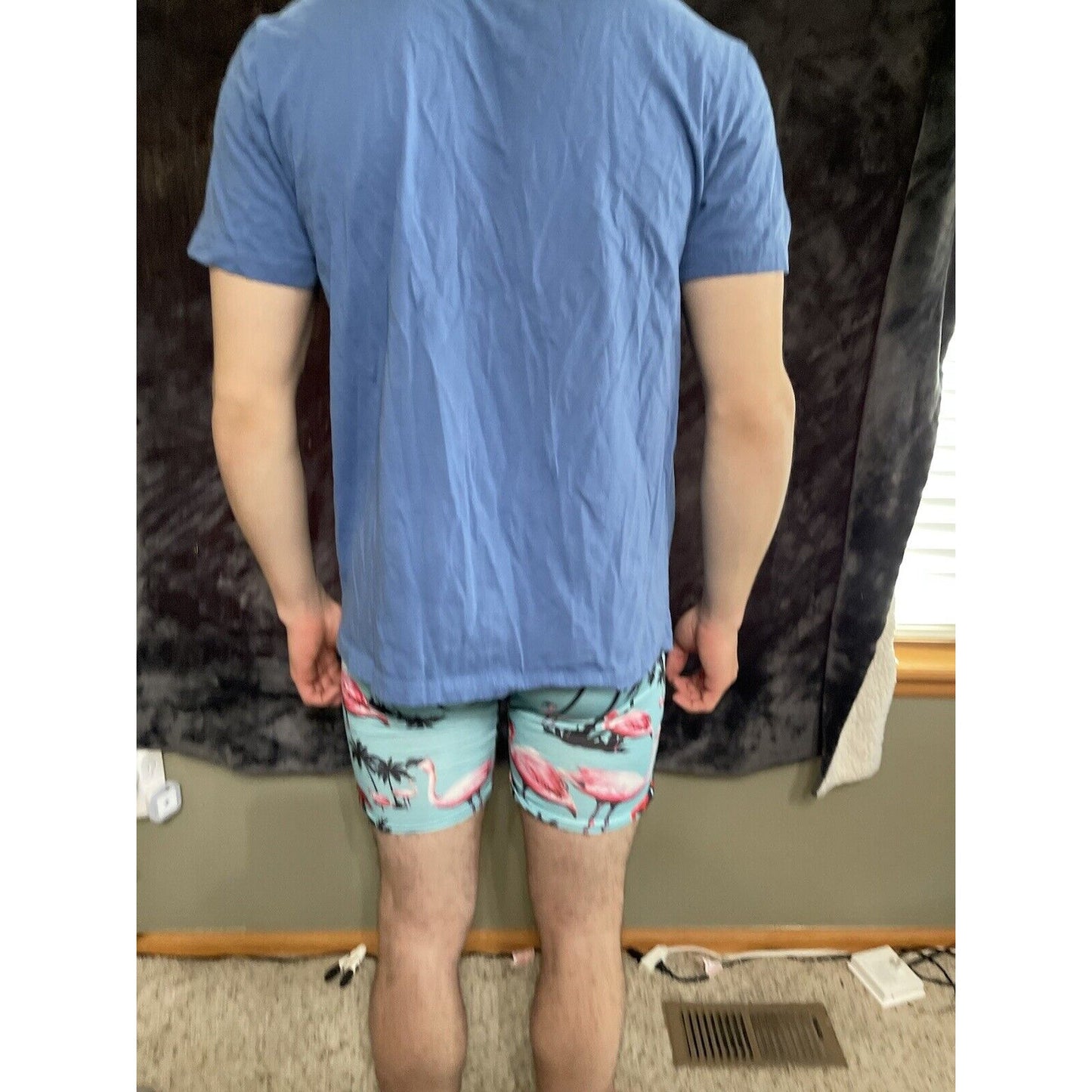 Men’s Large Forever 21 Blue Short Sleeve Shirt