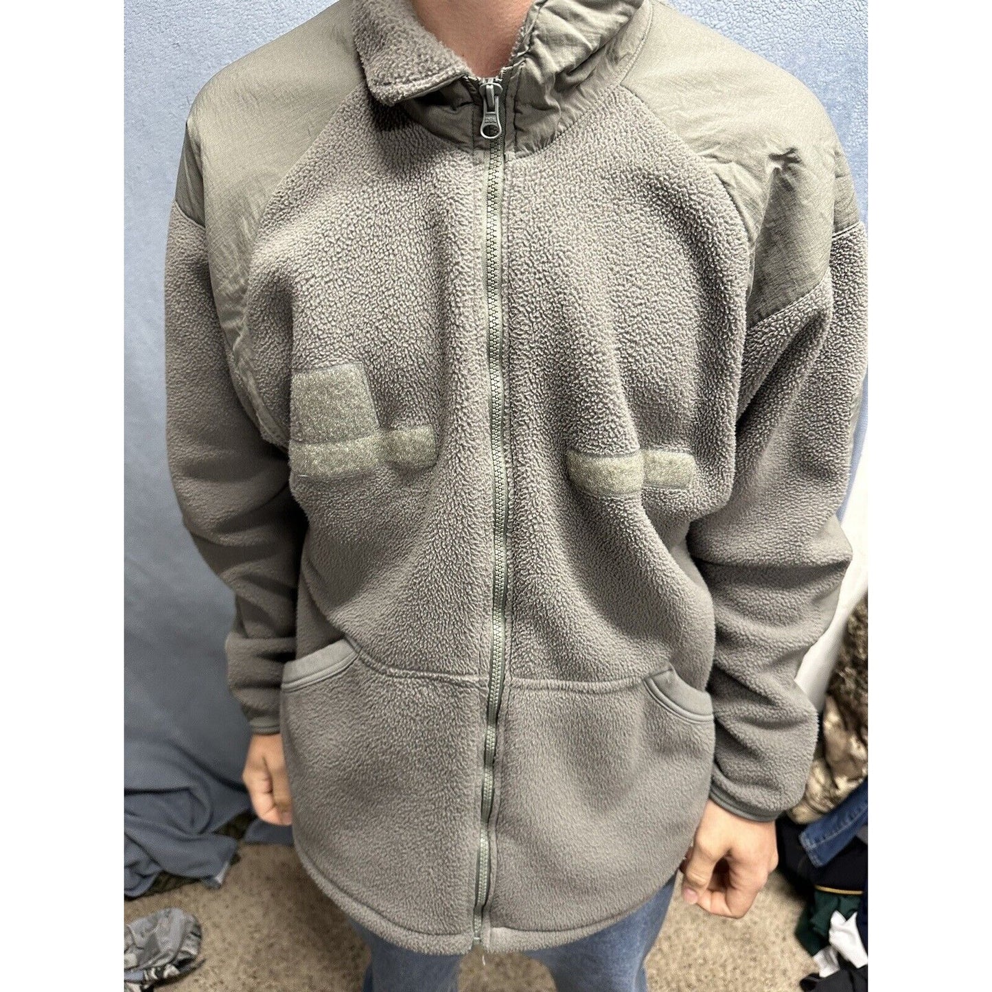 Men’s Large Sage Green Civil Air Patrol Polyester Uniform USAF Jacket