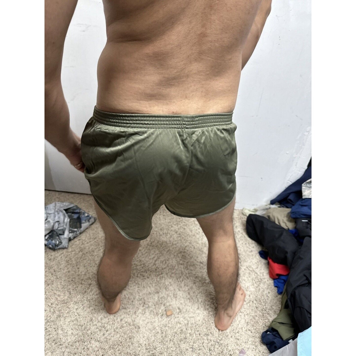 Men’s Olive Green Soffe Ranger Panties Silkies Medium